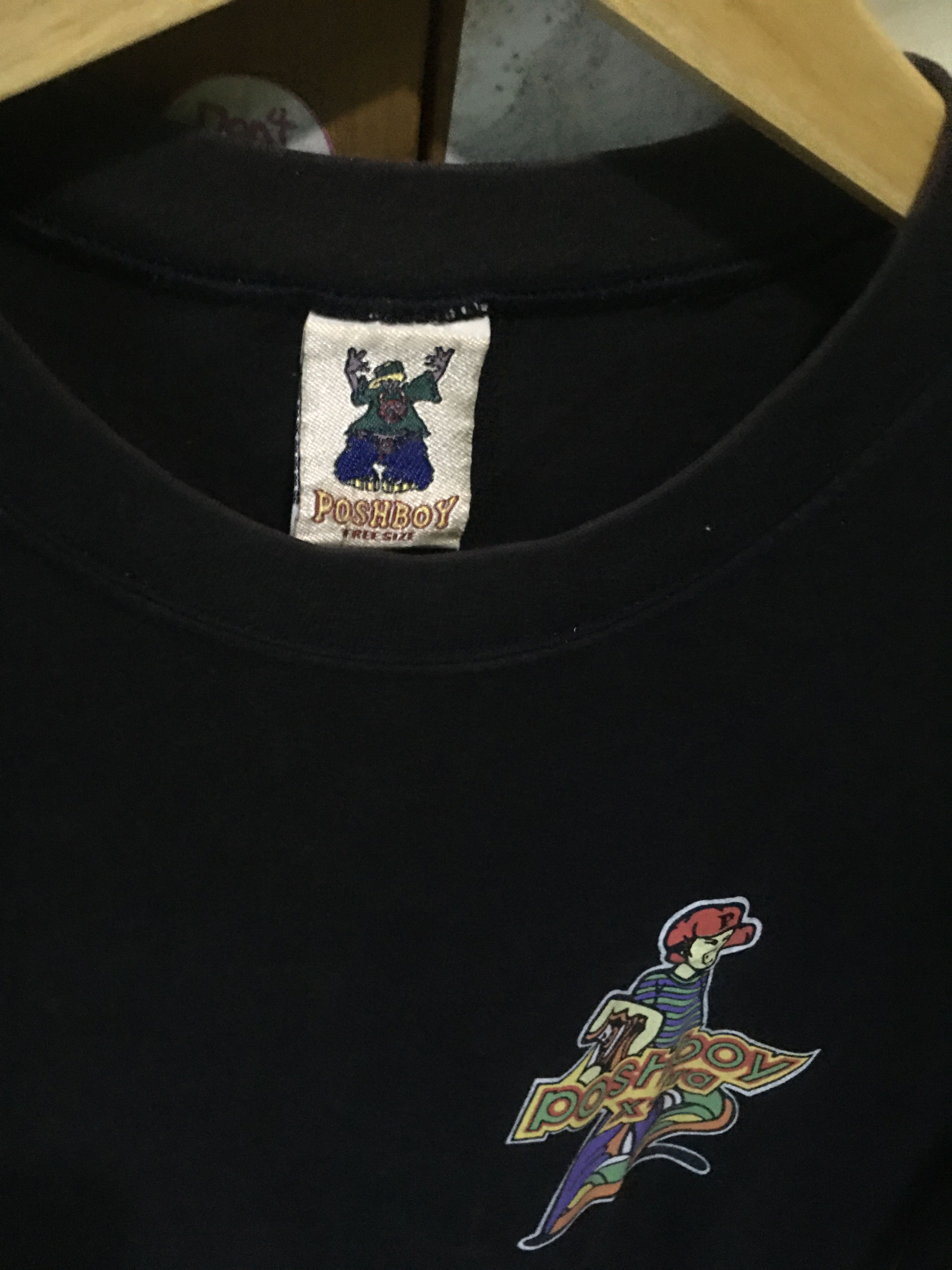 Japanese Brand × Vintage rare! posh boy tee y2k style Size US L / EU 52-54 / 3 - 5 Thumbnail