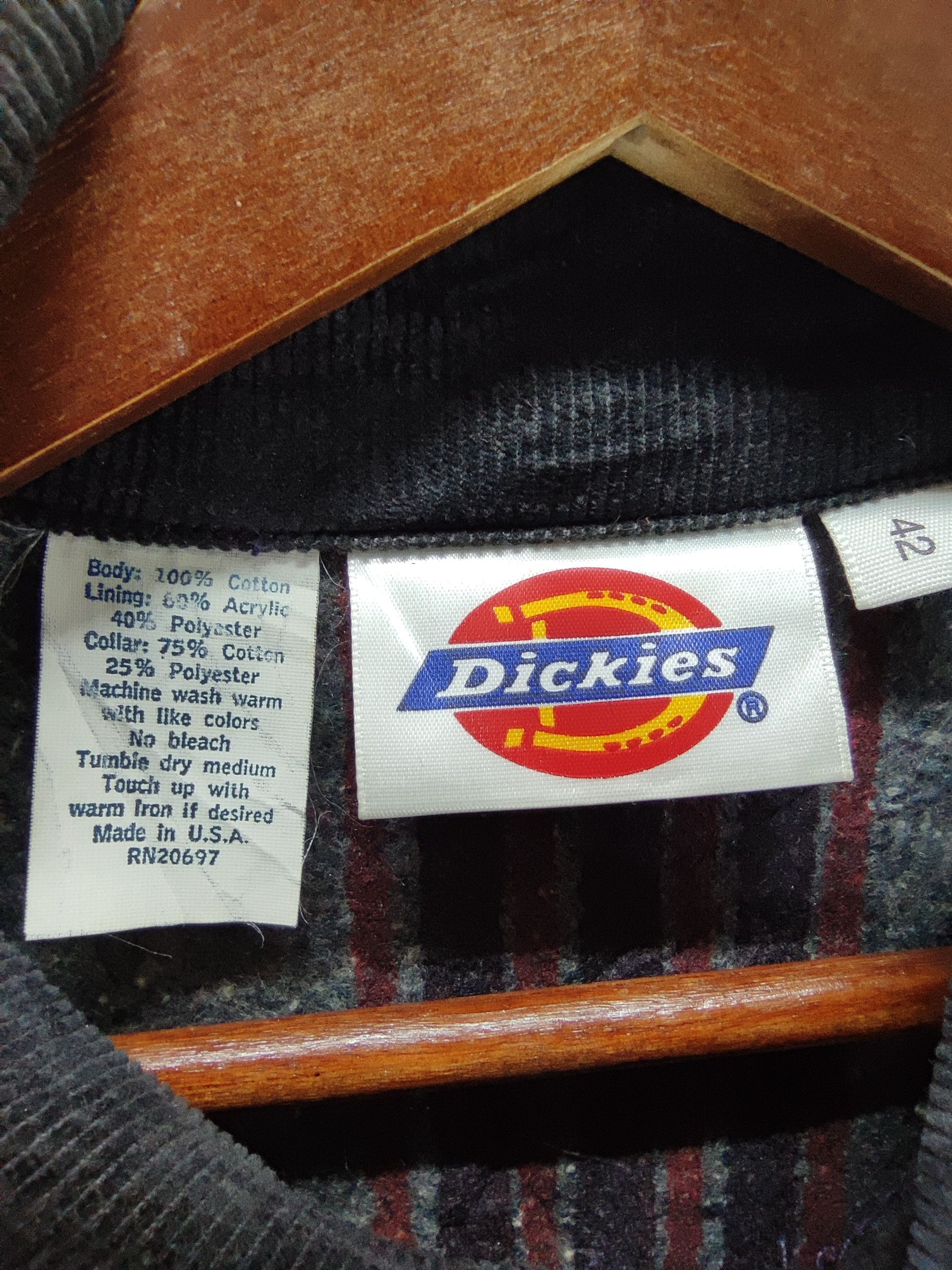 Dickies Dickies Denim Blanket Chore Jacket Made In USA Size 42 Size US XS / EU 42 / 0 - 11 Thumbnail