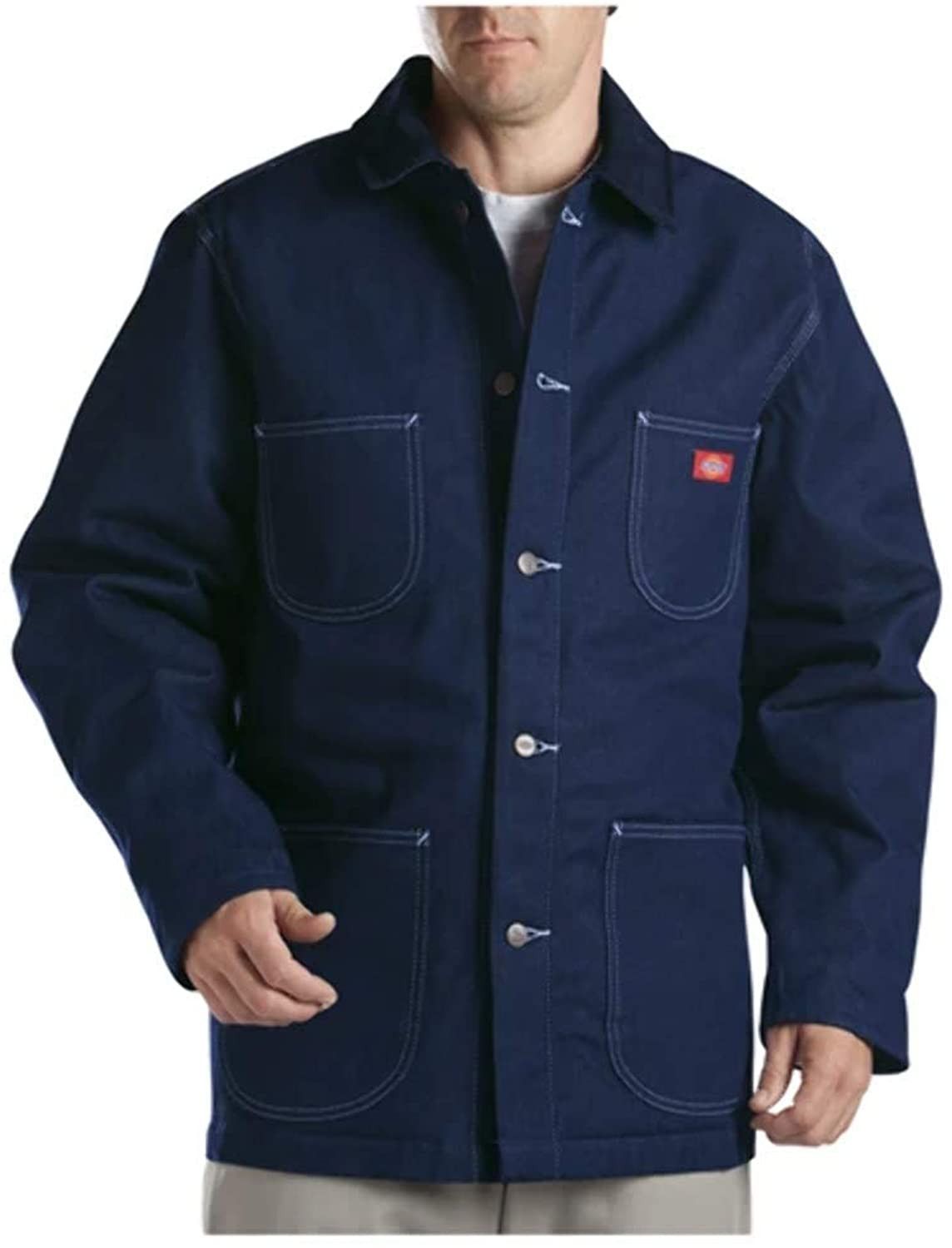 Dickies Denim Blanket Chore Jacket Made In USA Size 42