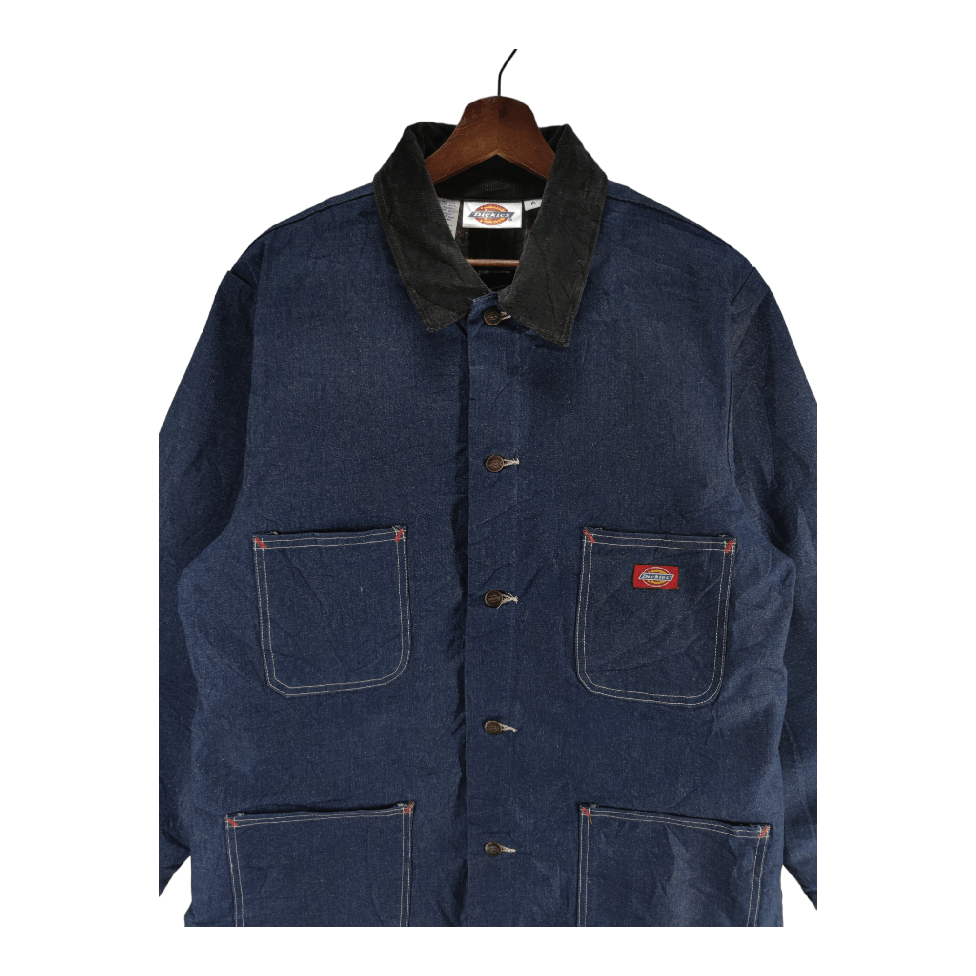 Dickies Dickies Denim Blanket Chore Jacket Made In USA Size 42 Size US XS / EU 42 / 0 - 4 Thumbnail