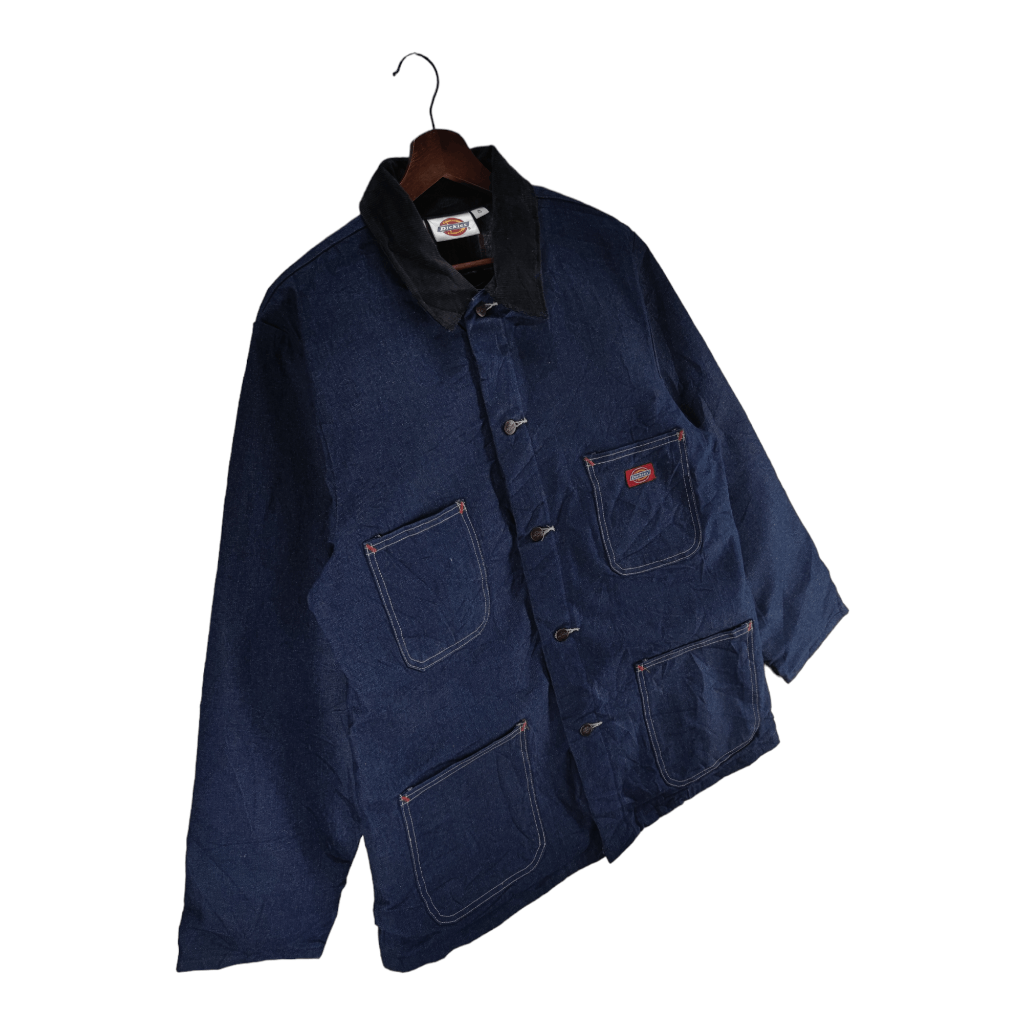 Dickies Dickies Denim Blanket Chore Jacket Made In USA Size 42 Size US XS / EU 42 / 0 - 6 Thumbnail