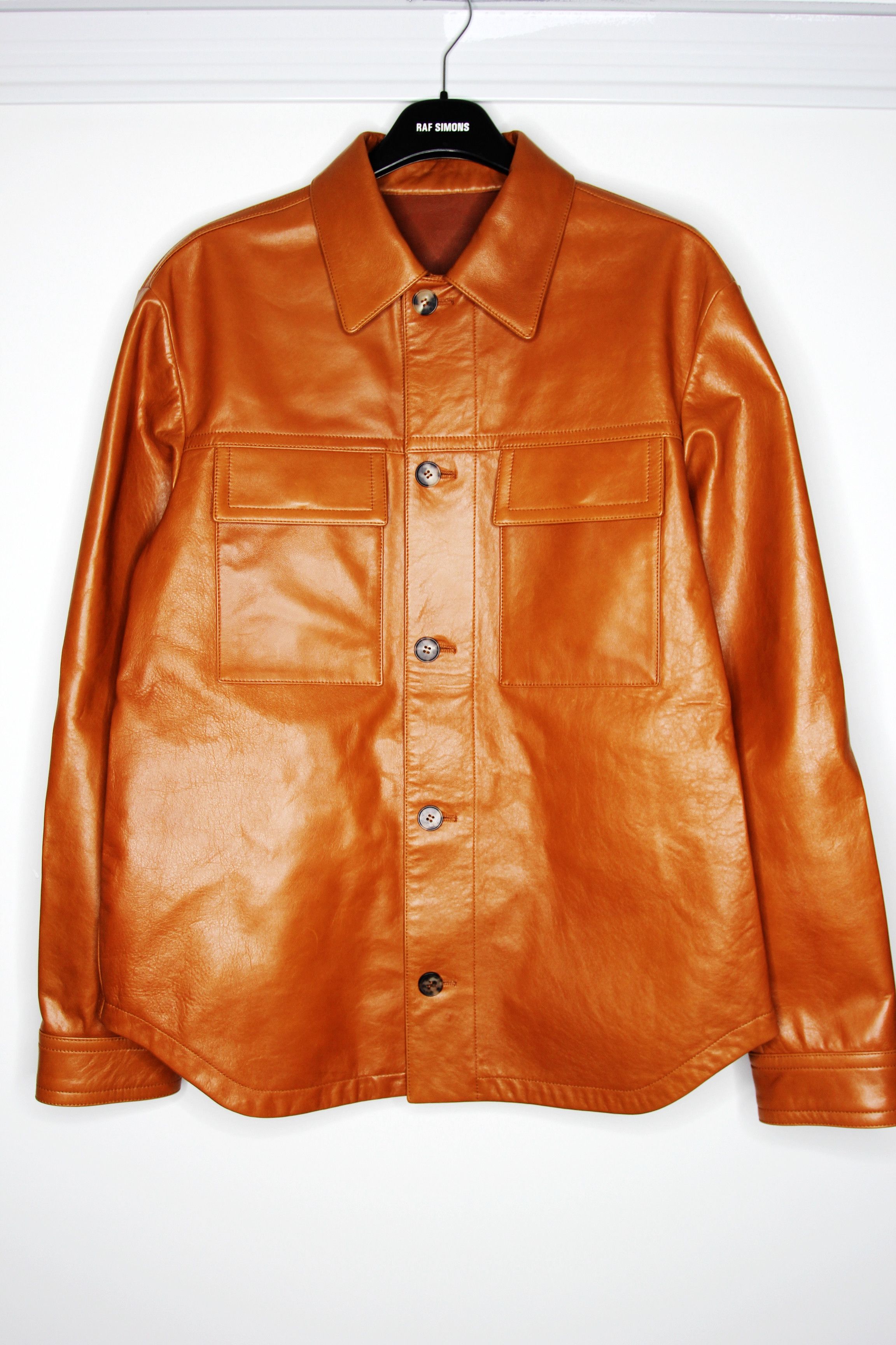 Joseph BNWT SS20 JOSEPH STEPHEN LEATHER OVERSHIRT JACKET 48 Size US M / EU 48-50 / 2 - 2 Thumbnail
