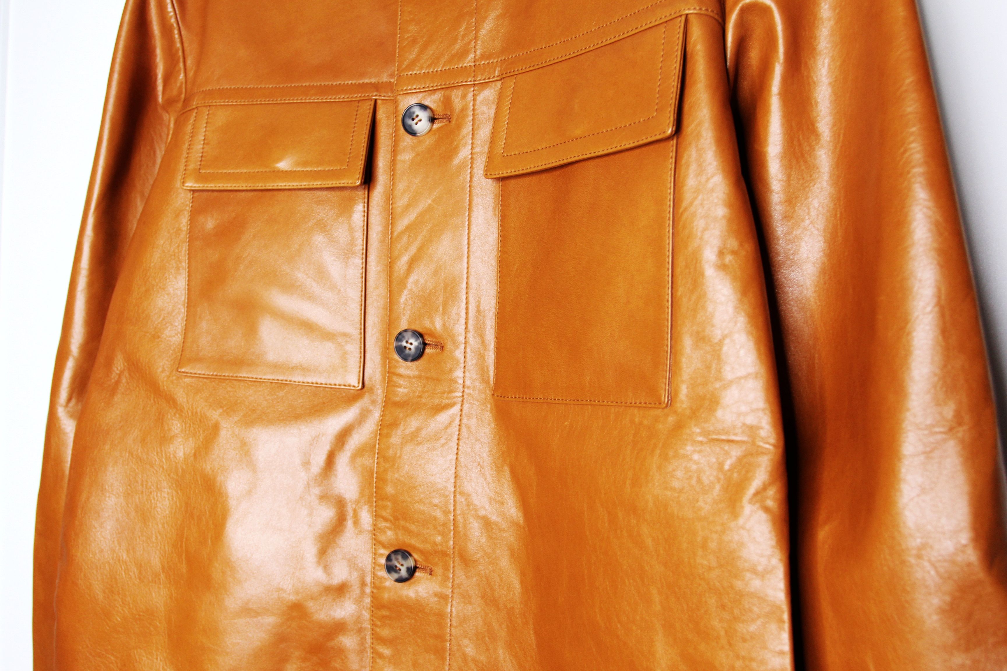 Joseph BNWT SS20 JOSEPH STEPHEN LEATHER OVERSHIRT JACKET 48 Size US M / EU 48-50 / 2 - 5 Thumbnail