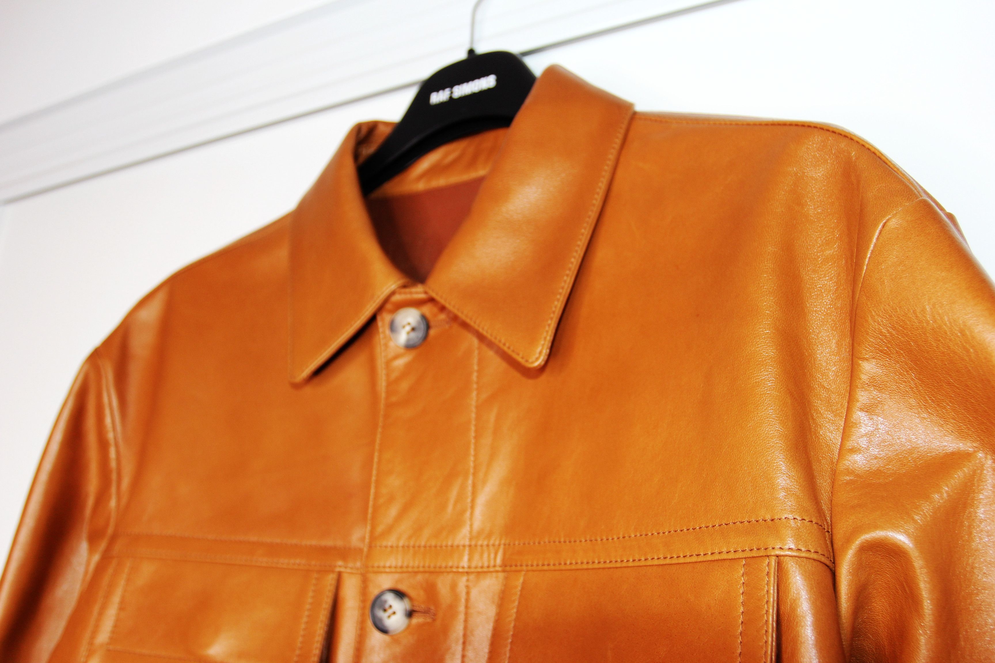 Joseph BNWT SS20 JOSEPH STEPHEN LEATHER OVERSHIRT JACKET 48 Size US M / EU 48-50 / 2 - 4 Thumbnail