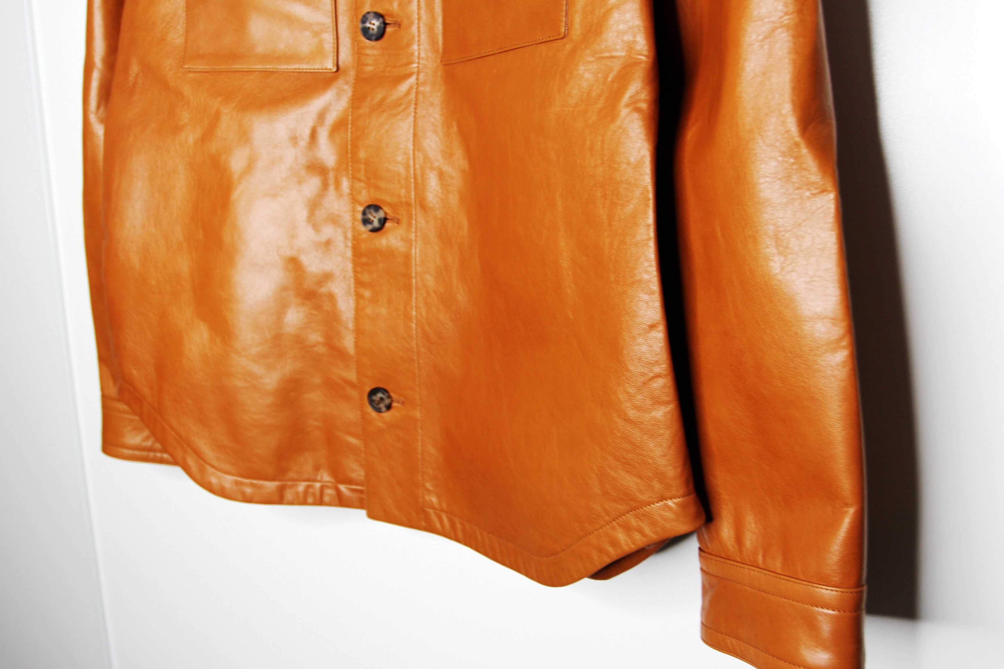 Joseph BNWT SS20 JOSEPH STEPHEN LEATHER OVERSHIRT JACKET 48 Size US M / EU 48-50 / 2 - 6 Thumbnail