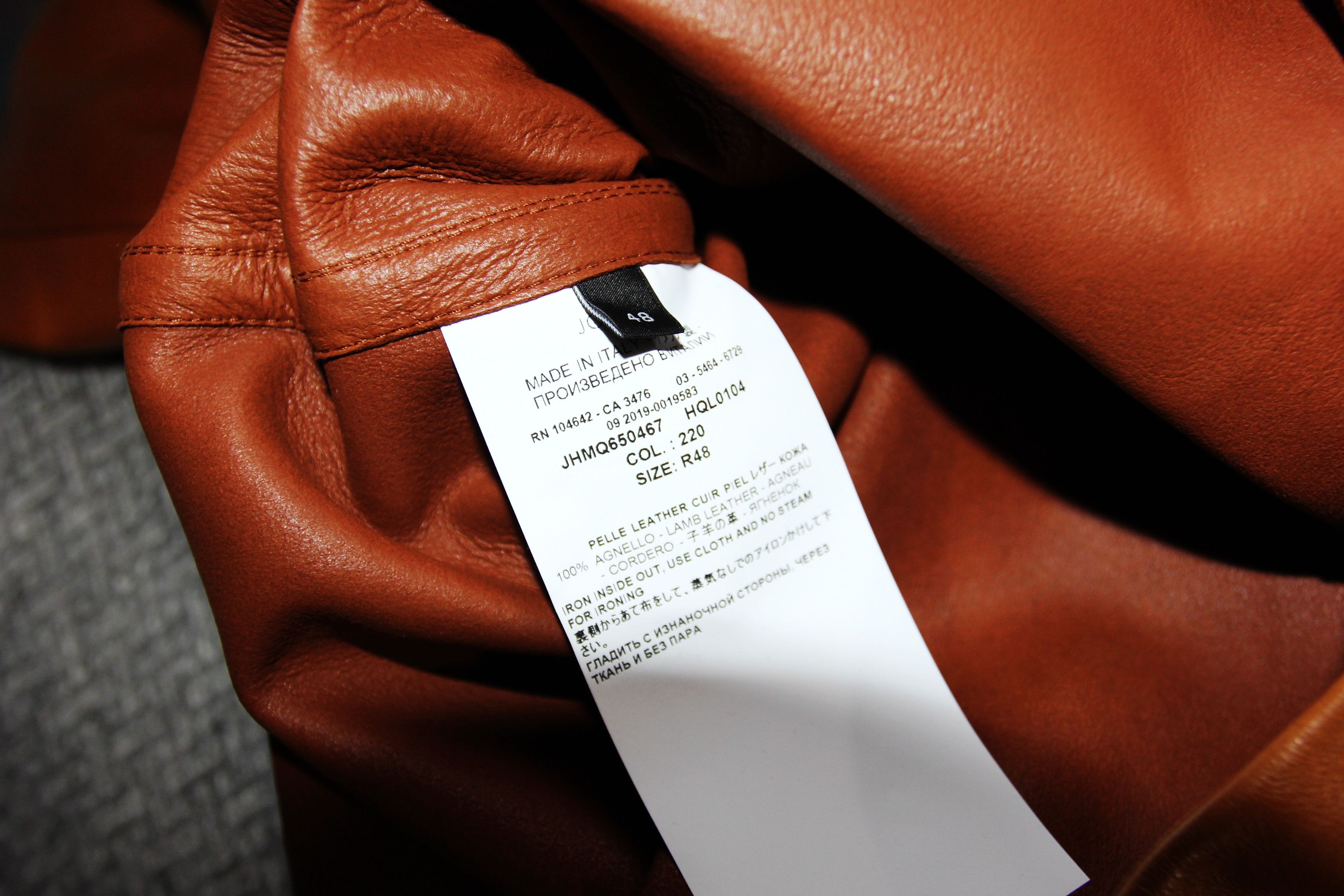 Joseph BNWT SS20 JOSEPH STEPHEN LEATHER OVERSHIRT JACKET 48 Size US M / EU 48-50 / 2 - 9 Thumbnail