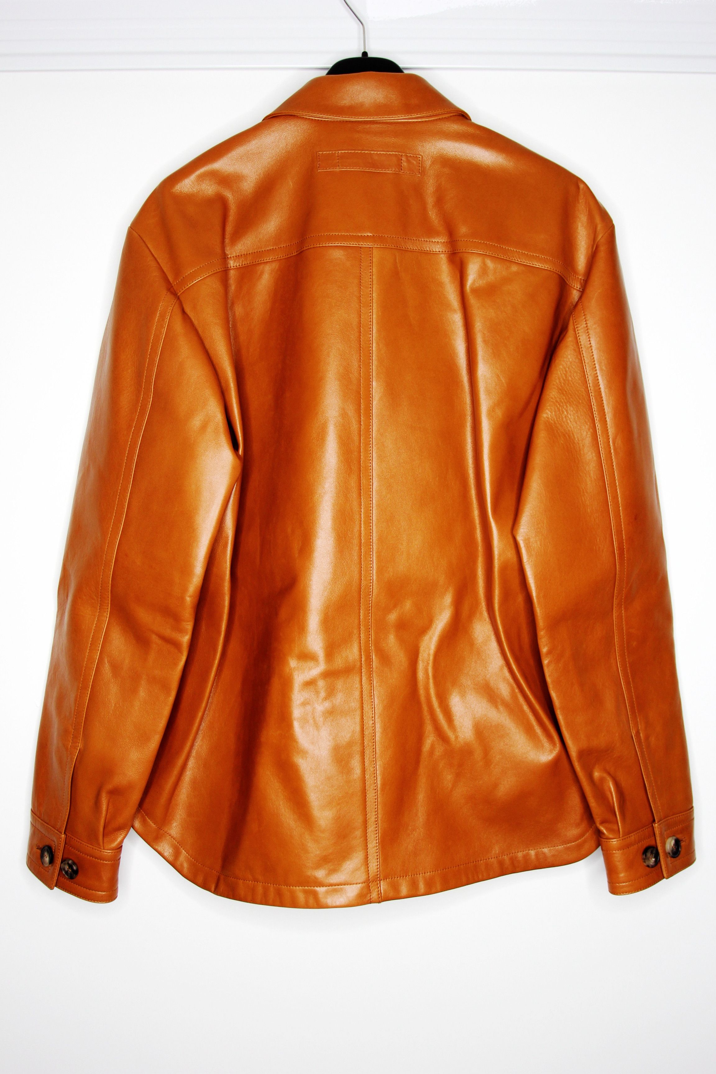 Joseph BNWT SS20 JOSEPH STEPHEN LEATHER OVERSHIRT JACKET 48 Size US M / EU 48-50 / 2 - 3 Thumbnail