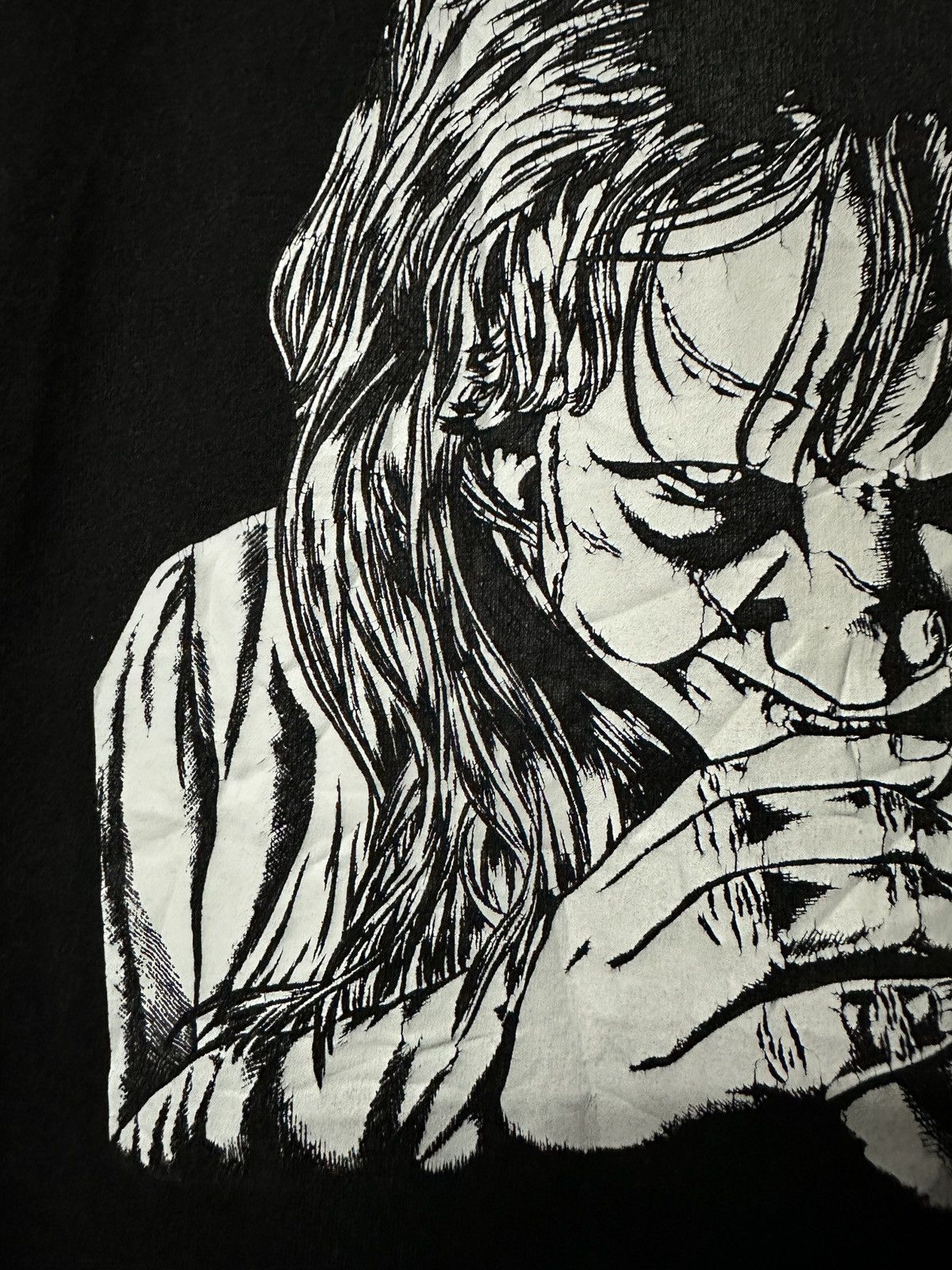 Expert Horror Vintage Movie The Exorcist Bootleg By Broadway Faded Tee Size US XXL / EU 58 / 5 - 4 Thumbnail