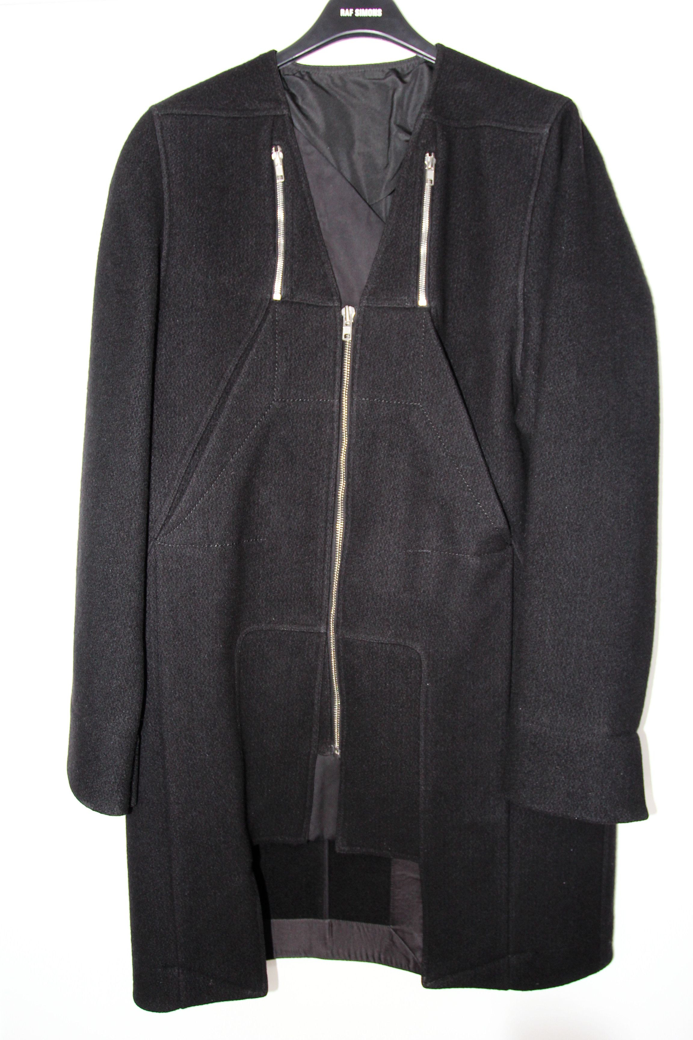 Rick Owens AW15 RICK OWENS "SPHINX" WOOL COAT 50 Size US M / EU 48-50 / 2 - 2 Thumbnail