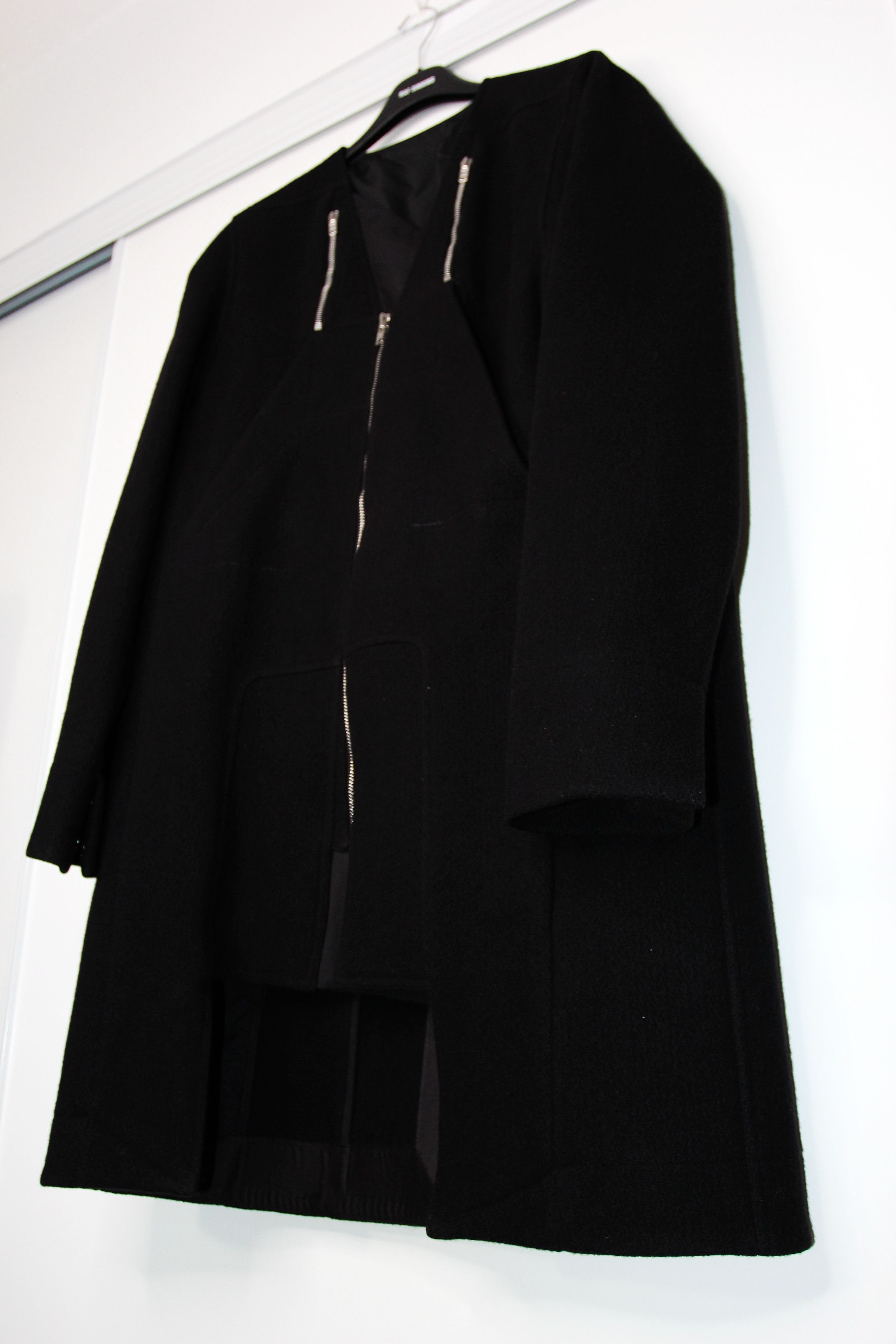 Rick Owens AW15 RICK OWENS "SPHINX" WOOL COAT 50 Size US M / EU 48-50 / 2 - 7 Thumbnail