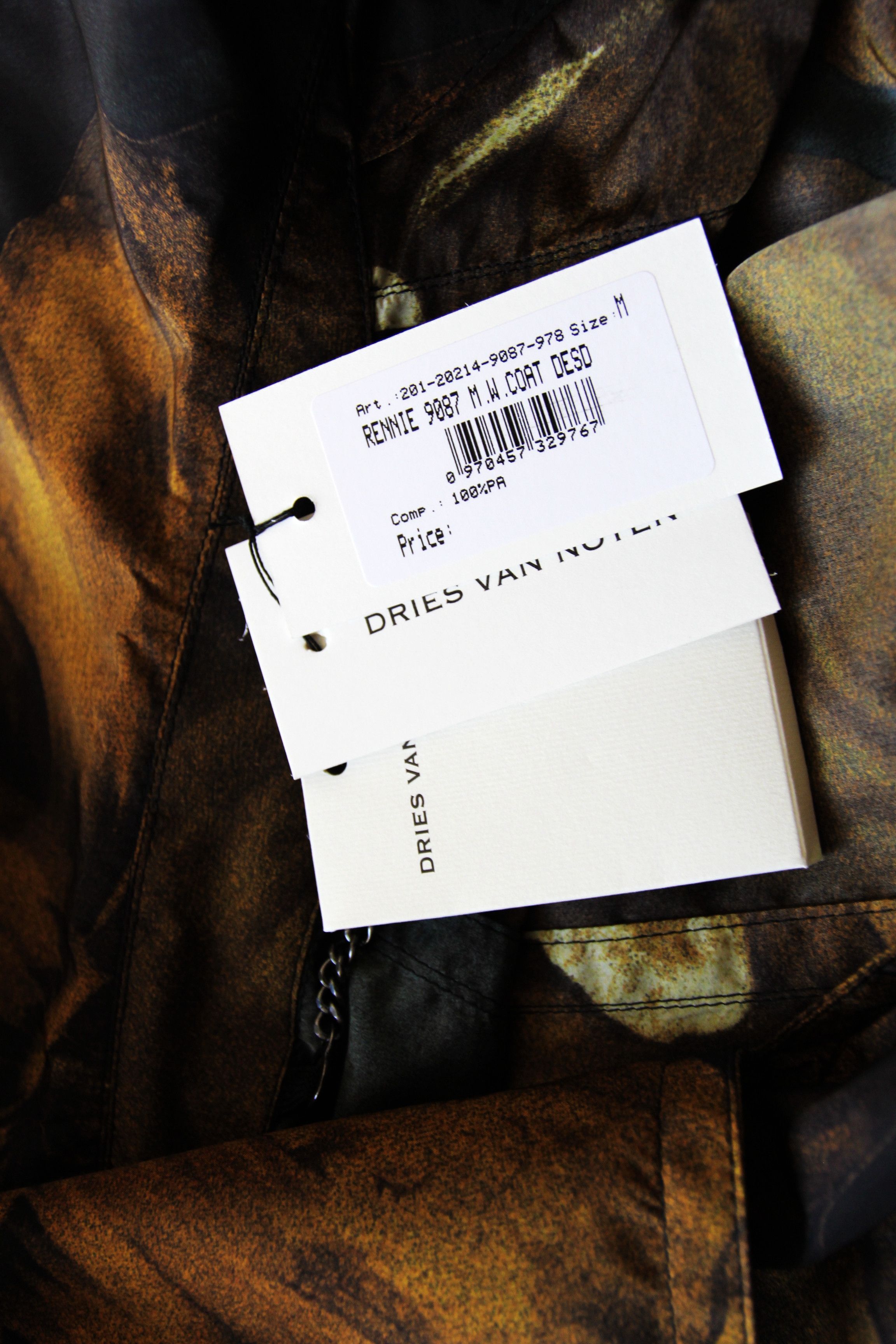 Dries Van Noten BNWT SS20 DRIES VAN NOTEN RENNIE FLORAL TRENCH COAT M Size US M / EU 48-50 / 2 - 11 Thumbnail