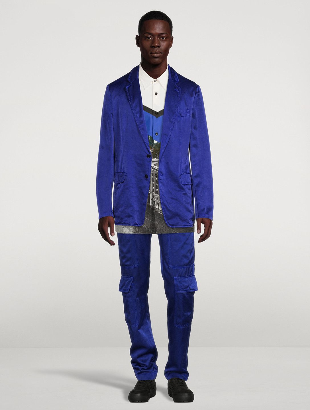 Dries Van Noten BNWT SS22 DRIES VAN NOTEN BOXING SINGLE-BREASTED JACKET 46 Size US S / EU 44-46 / 1 - 14 Thumbnail
