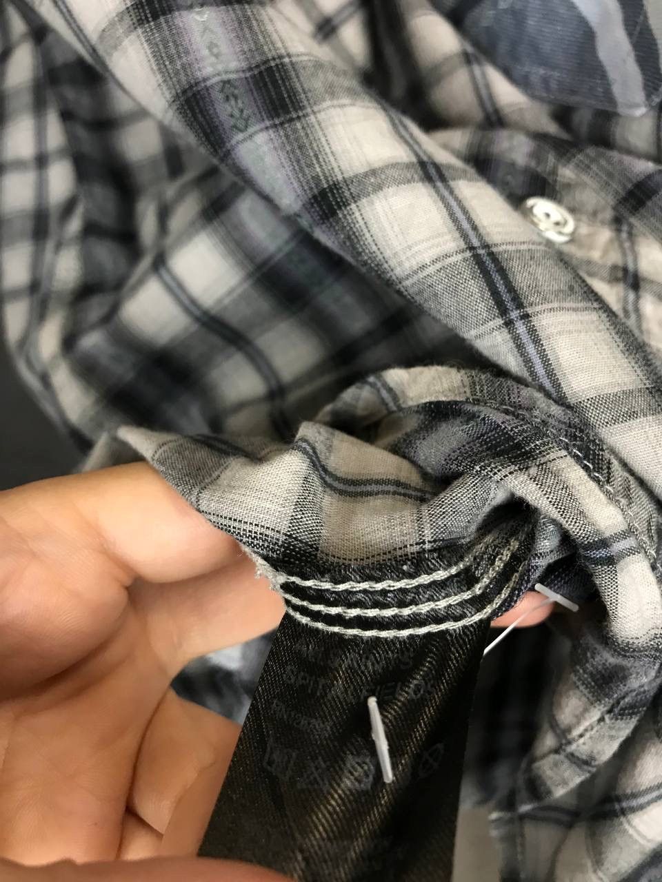 Allsaints Allsaints luxury streetwear vintage shirt Size US M / EU 48-50 / 2 - 5 Thumbnail
