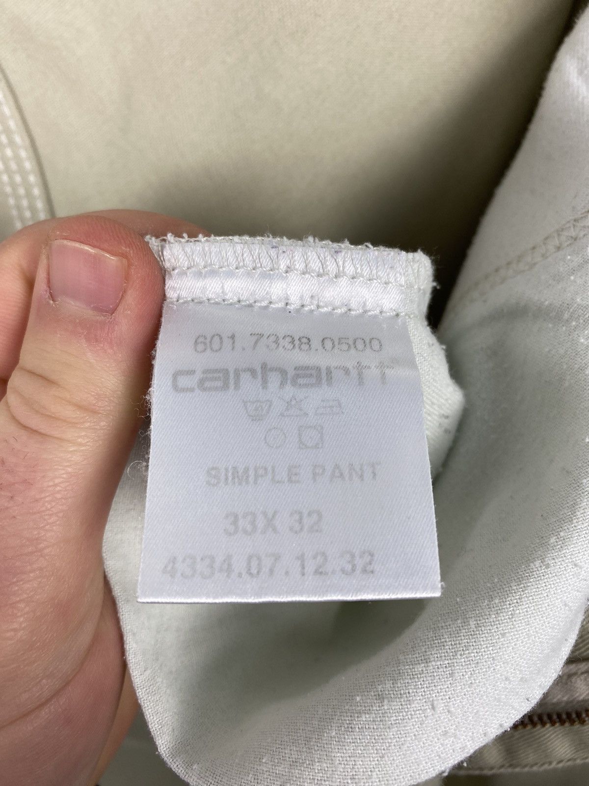 Carhartt Vintage Y2K Carhartt Simple Work Pants 33/32 Dickies Size US 33 - 12 Thumbnail