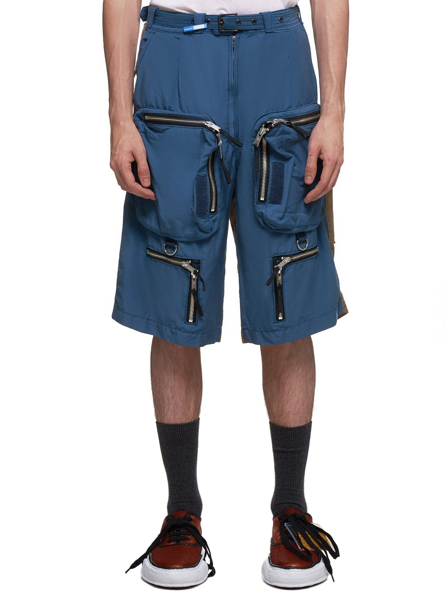 Maison MIHARA YASUHIRO BNWT SS20 MIHARAYASUHIRO SPLIT CARGO SHORTS 50 Size US 34 / EU 50 - 1 Thumbnail