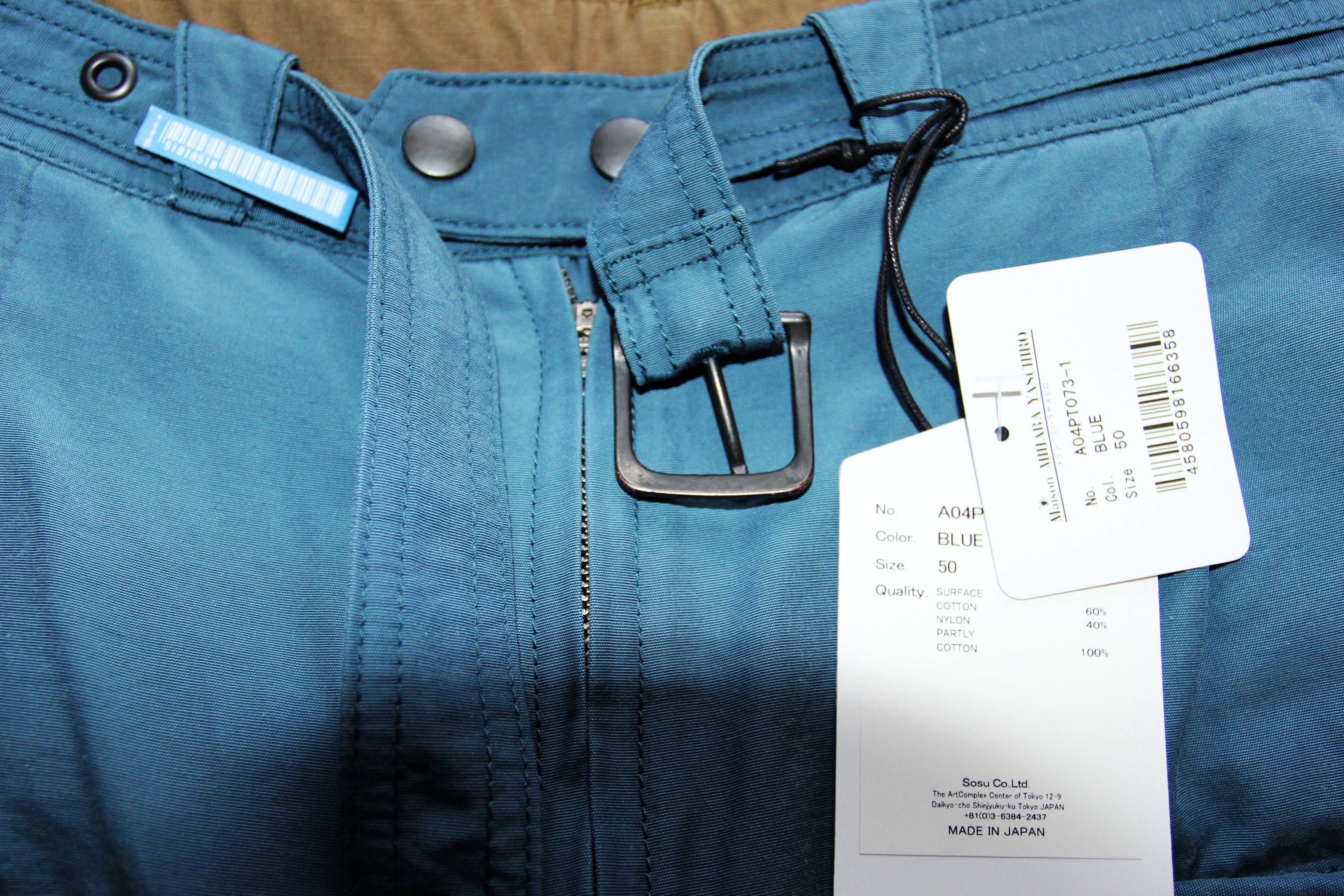 Maison MIHARA YASUHIRO BNWT SS20 MIHARAYASUHIRO SPLIT CARGO SHORTS 50 Size US 34 / EU 50 - 7 Thumbnail