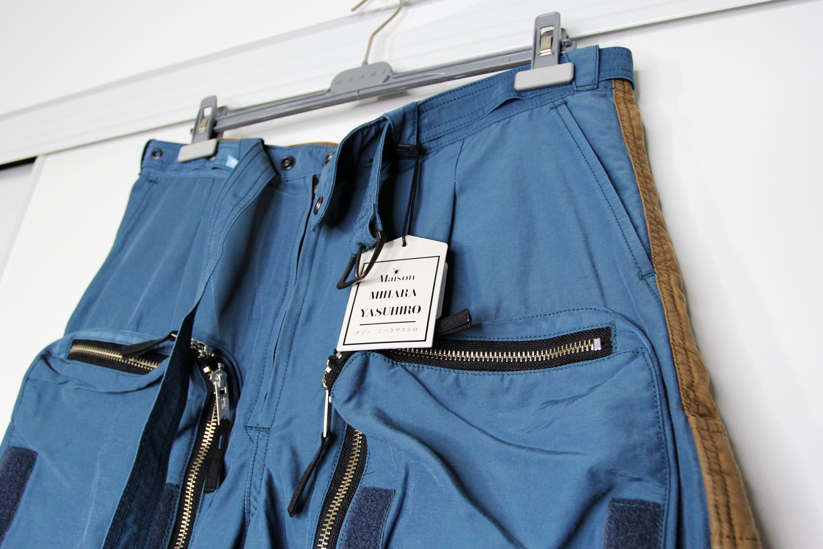 Maison MIHARA YASUHIRO BNWT SS20 MIHARAYASUHIRO SPLIT CARGO SHORTS 50 Size US 34 / EU 50 - 4 Thumbnail