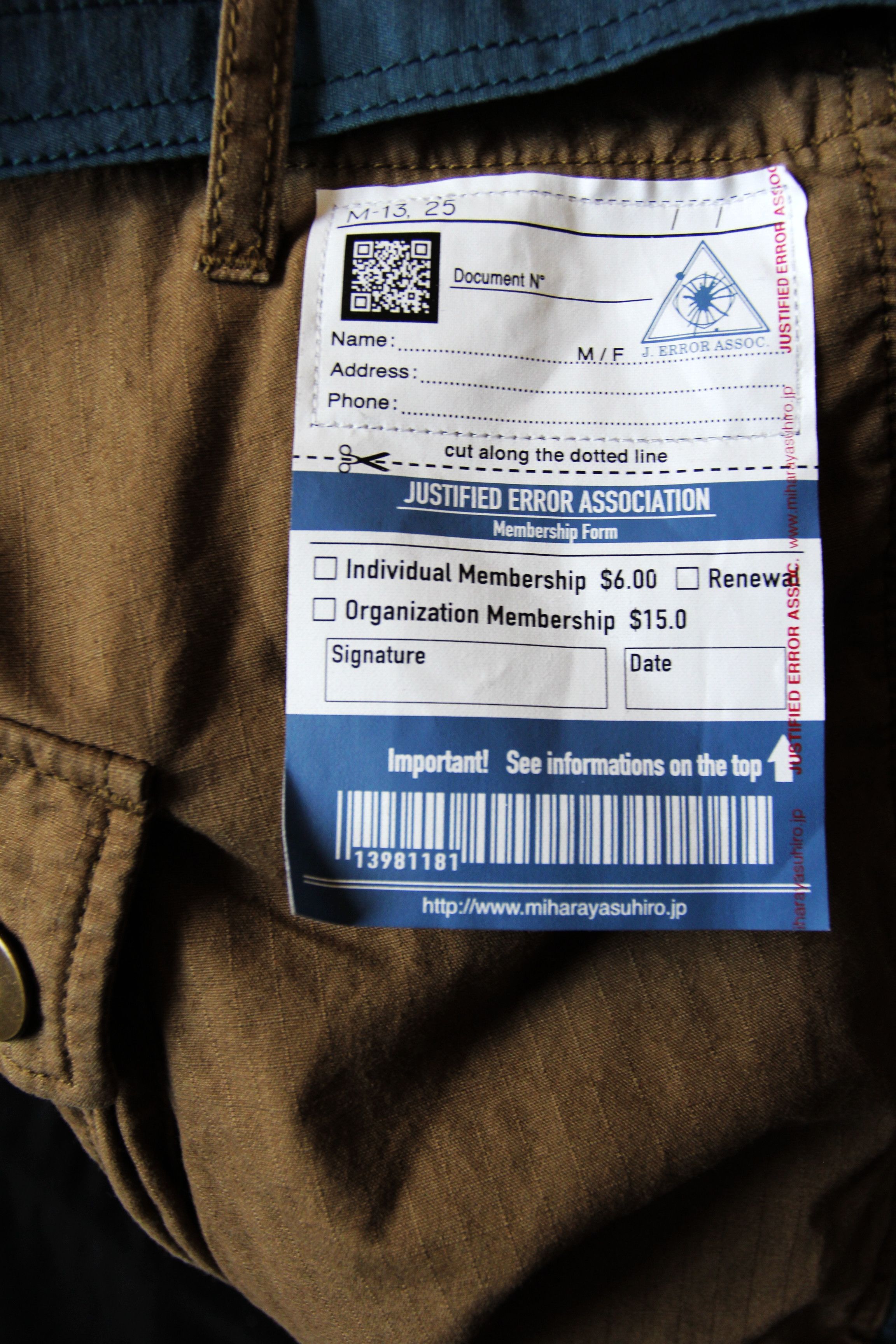 Maison MIHARA YASUHIRO BNWT SS20 MIHARAYASUHIRO SPLIT CARGO SHORTS 50 Size US 34 / EU 50 - 9 Thumbnail