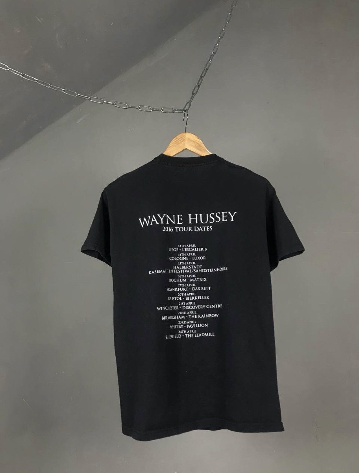 Band Tees × Vintage Wayne Hussey vintage rock band tour tee Size US M / EU 48-50 / 2 - 5 Thumbnail