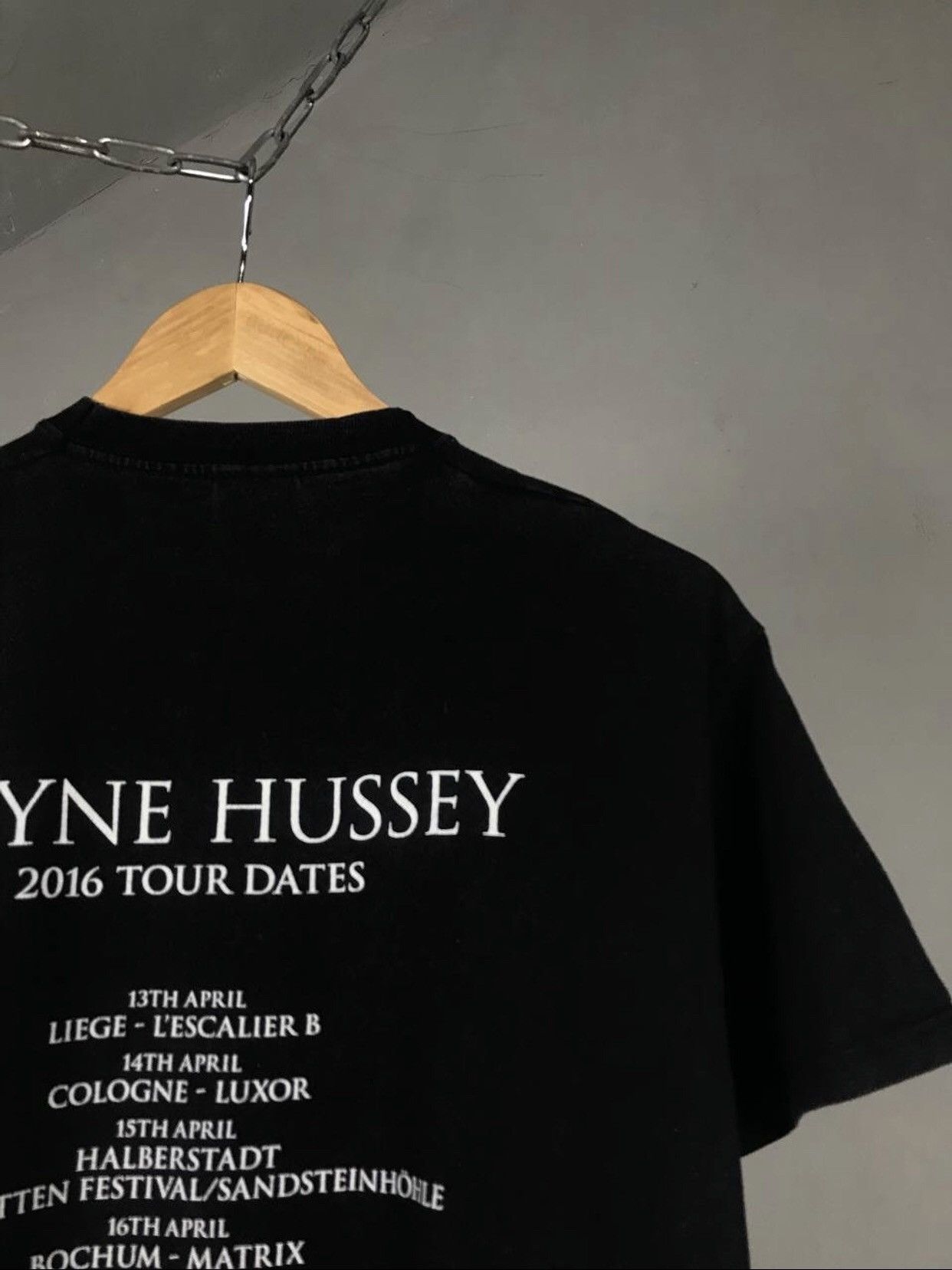 Band Tees × Vintage Wayne Hussey vintage rock band tour tee Size US M / EU 48-50 / 2 - 6 Thumbnail