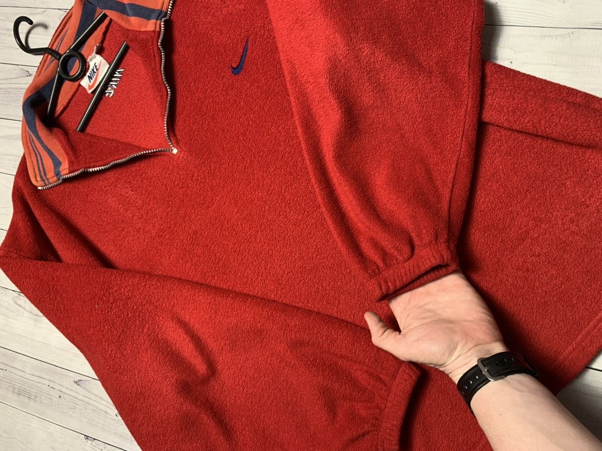 Nike × Vintage Vintage Nike fleece sweatshirt zip size L Size US L / EU 52-54 / 3 - 6 Thumbnail