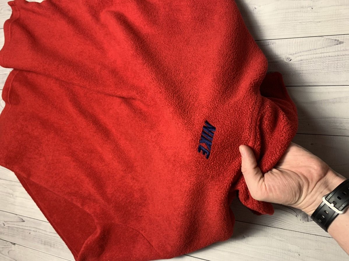 Nike × Vintage Vintage Nike fleece sweatshirt zip size L Size US L / EU 52-54 / 3 - 7 Thumbnail