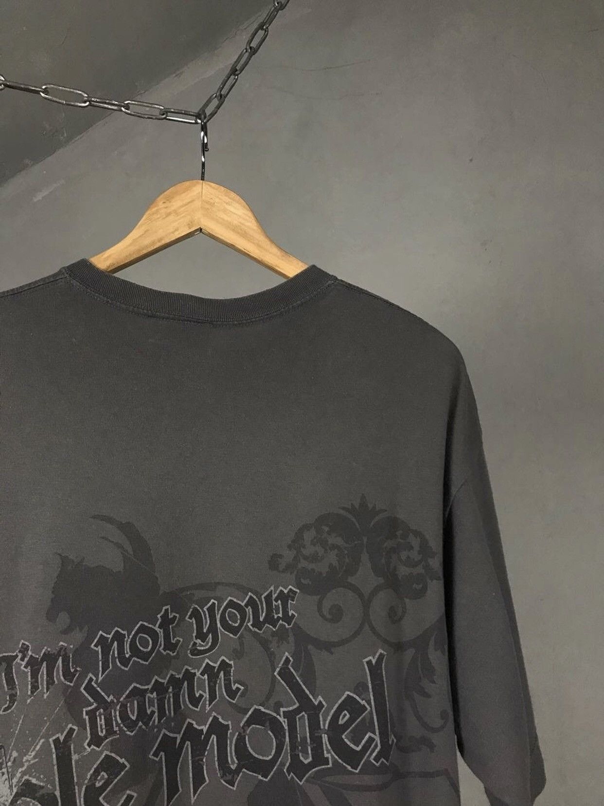 WWE WWE vintage wrestling overprinted gray tee Size US XL / EU 56 / 4 - 6 Thumbnail