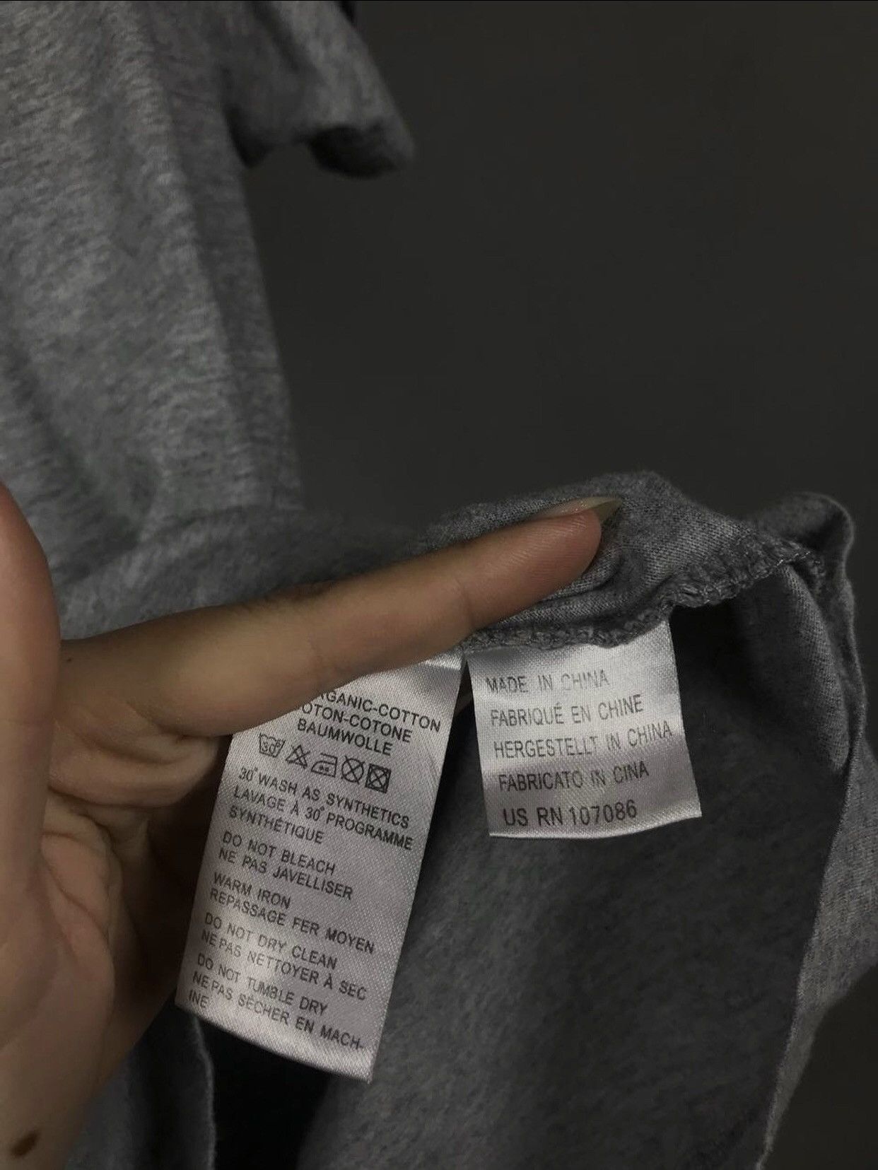 Paul Smith Paul Smith streetwear luxury gray tee Size US M / EU 48-50 / 2 - 5 Thumbnail