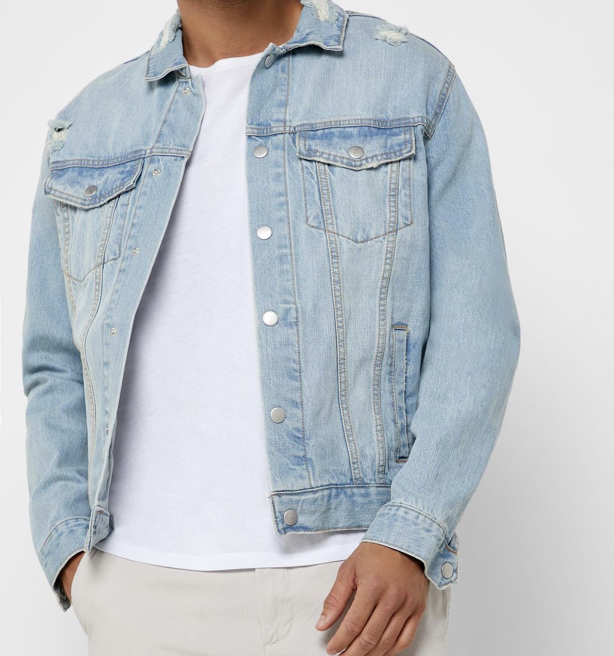 Forever 21 Forever 21 Denim Jacket Size US S / EU 44-46 / 1 - 1 Thumbnail