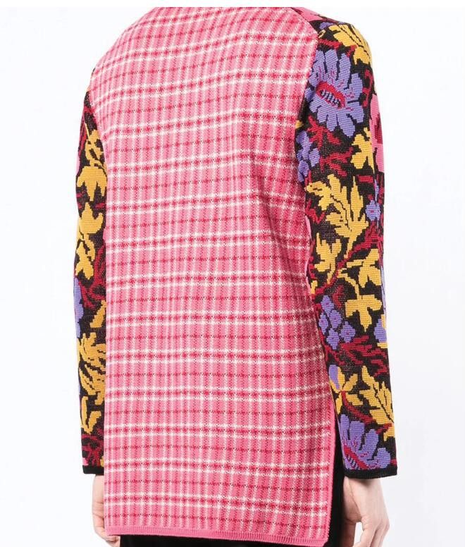 Comme des Garcons Homme Plus BNWT SS22 COMME DES GARCONS HOMME PLUS FLORAL SWEATER S Size US S / EU 44-46 / 1 - 11 Thumbnail