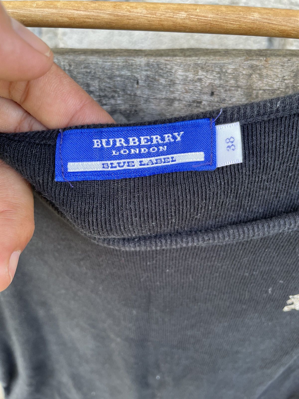 Burberry × Designer Burberry Side Logo Body Suit tee Size S / US 4 / IT 40 - 2 Thumbnail