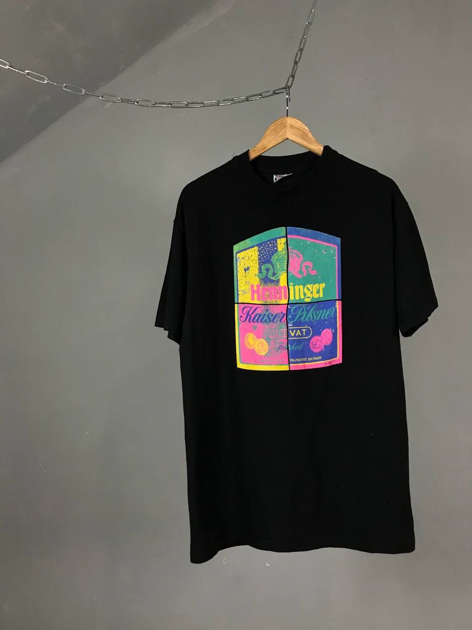 Other Henninger Kaiser Pilsner 1993 vintage made in USA tee Size US L / EU 52-54 / 3 - 1 Thumbnail