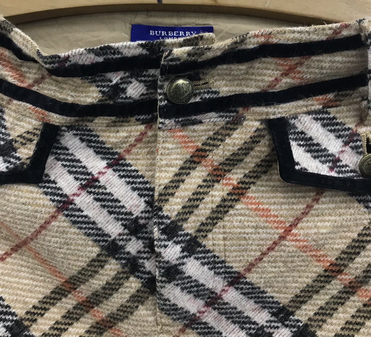 Burberry BURBERRY LONDON BLUE LABEL SKIRT Size 29" - 7 Thumbnail