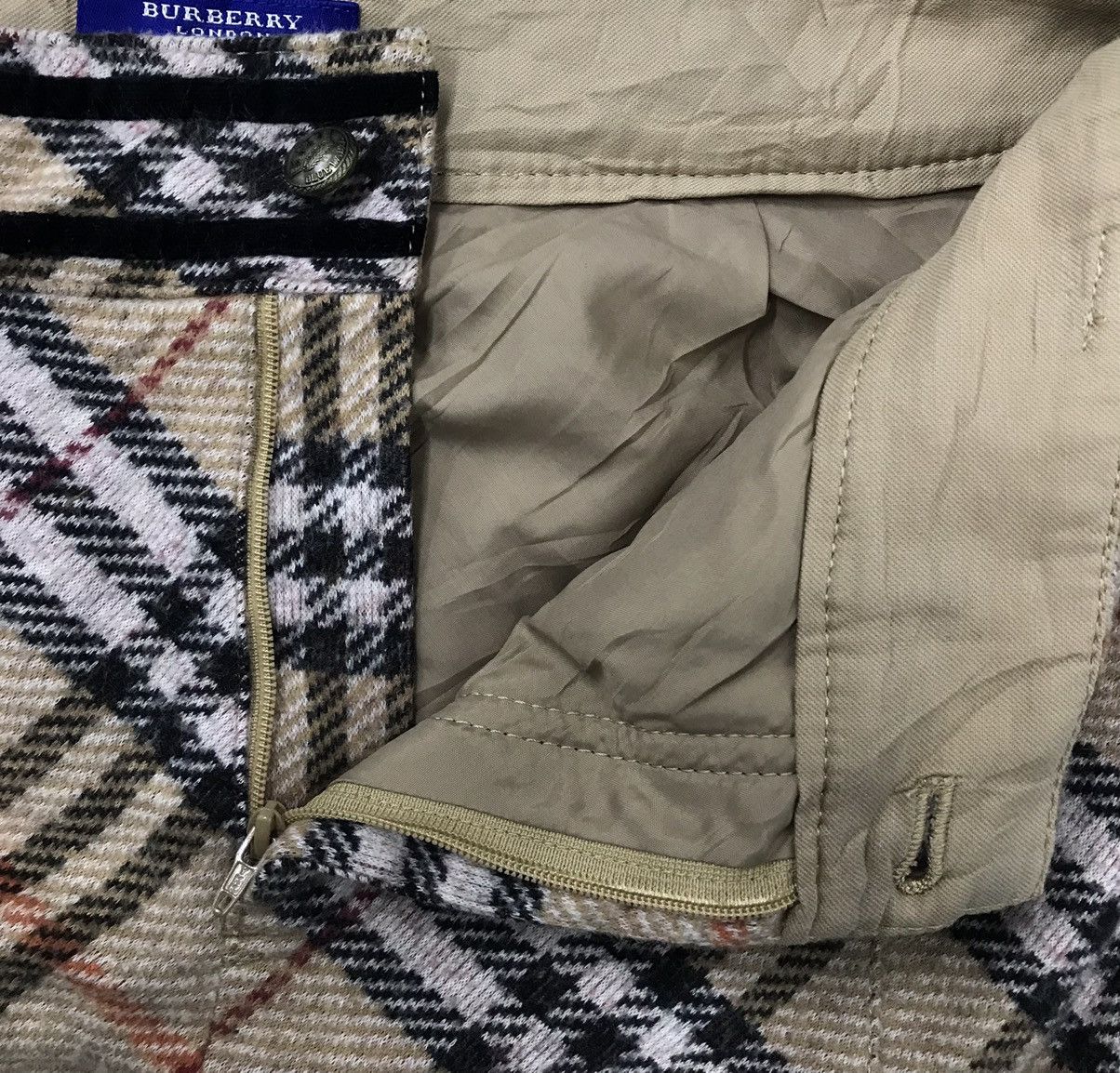 Burberry BURBERRY LONDON BLUE LABEL SKIRT Size 29" - 8 Thumbnail