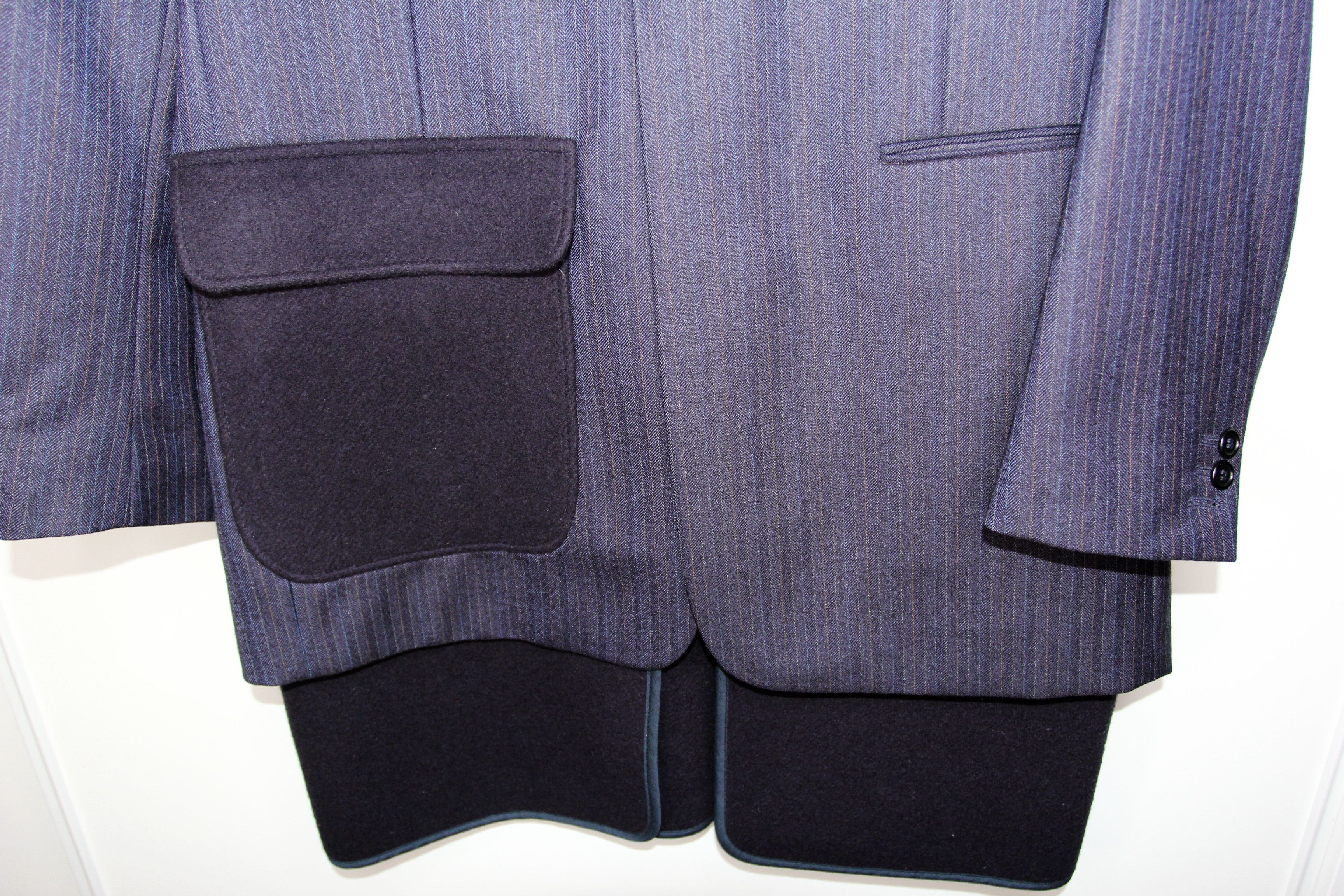 Acne Studios AW15 ACNE STUDIOS BOEL RAID NAVY DETACHABLE COAT 50 Size US M / EU 48-50 / 2 - 9 Thumbnail