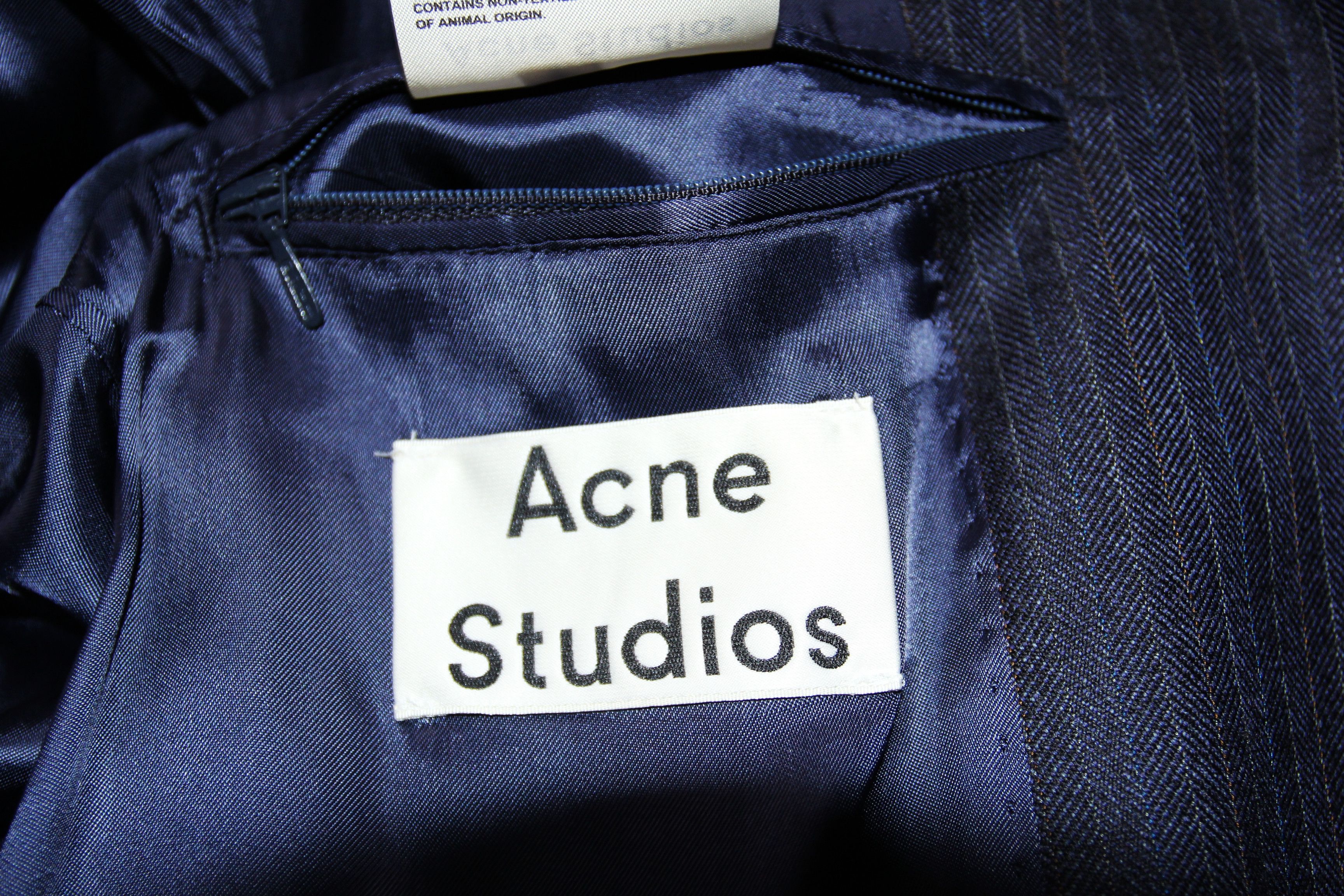 Acne Studios AW15 ACNE STUDIOS BOEL RAID NAVY DETACHABLE COAT 50 Size US M / EU 48-50 / 2 - 18 Thumbnail