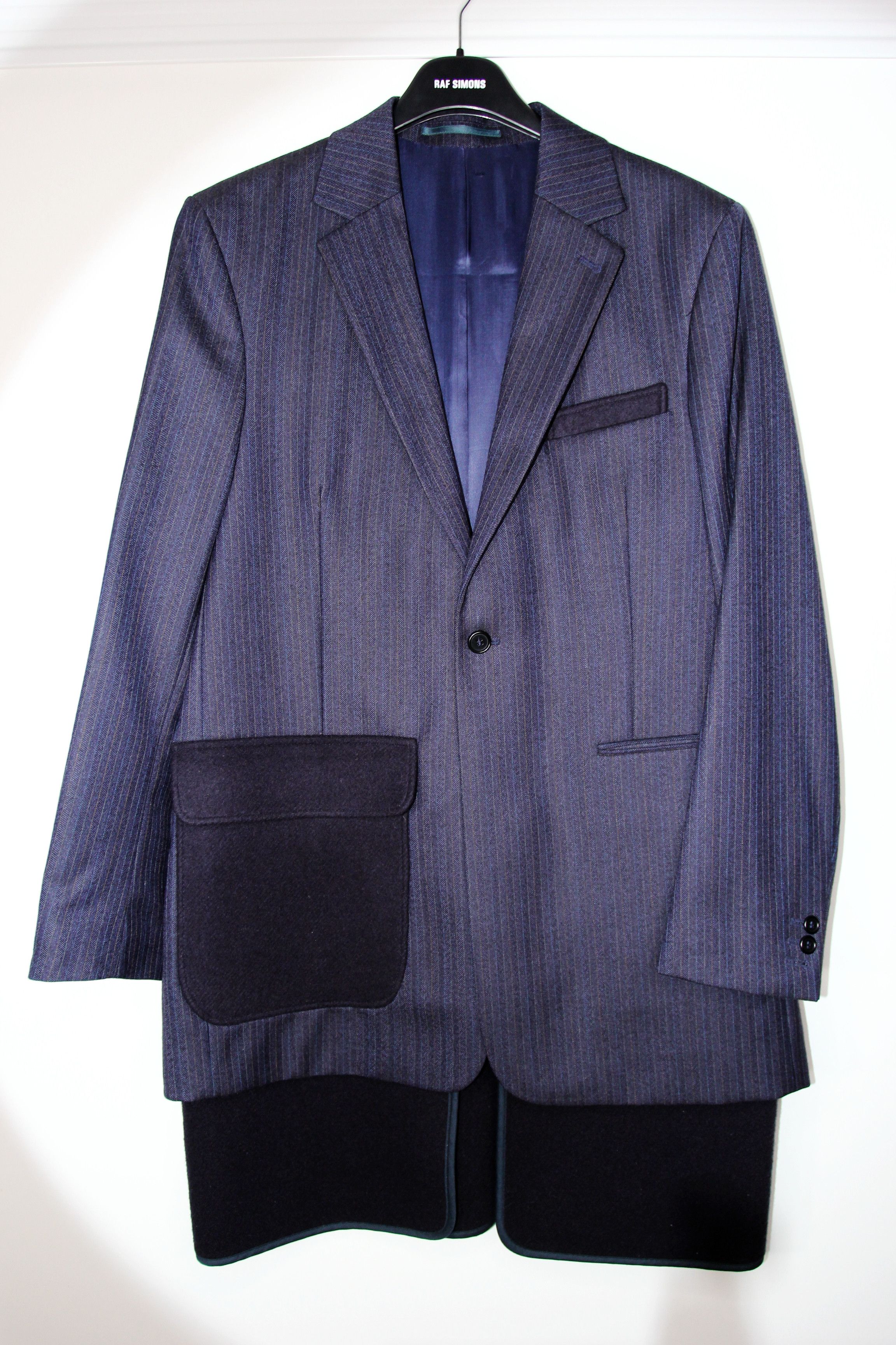 Acne Studios AW15 ACNE STUDIOS BOEL RAID NAVY DETACHABLE COAT 50 Size US M / EU 48-50 / 2 - 2 Thumbnail