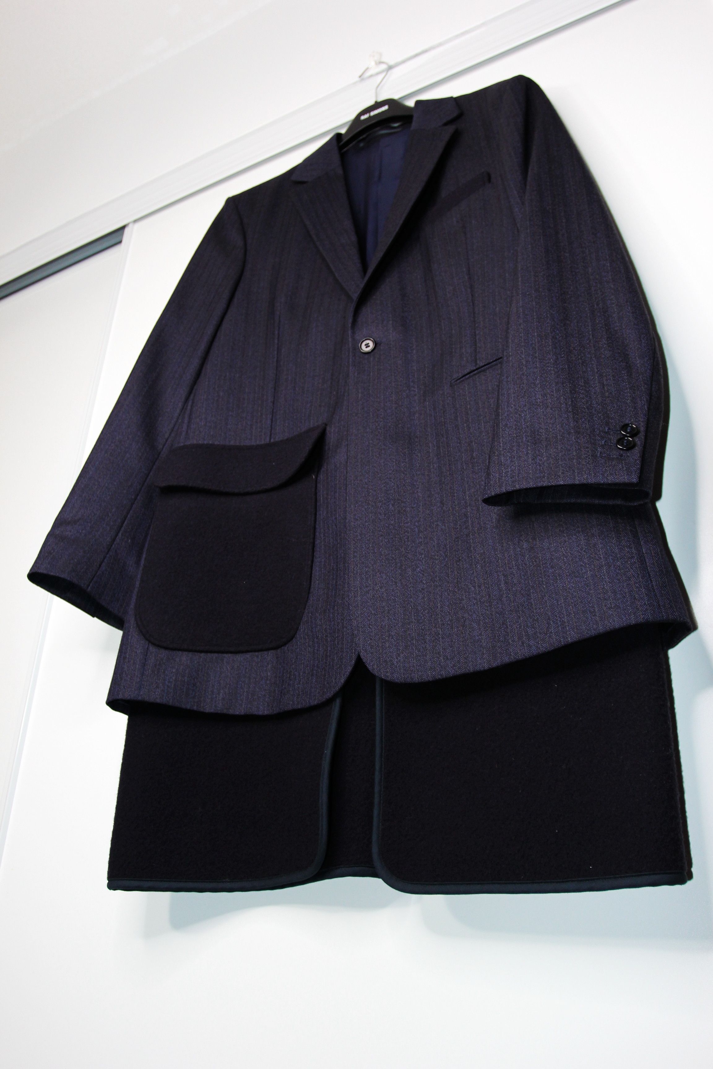 Acne Studios AW15 ACNE STUDIOS BOEL RAID NAVY DETACHABLE COAT 50 Size US M / EU 48-50 / 2 - 11 Thumbnail