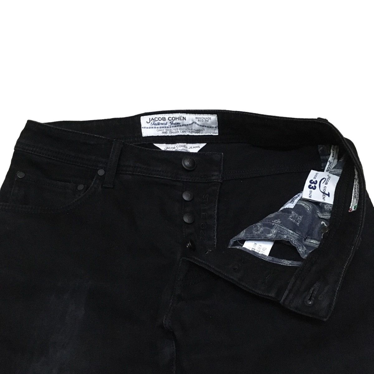 Rare Design Brand Jacob Cohen Handmade Italy Pants 2000s