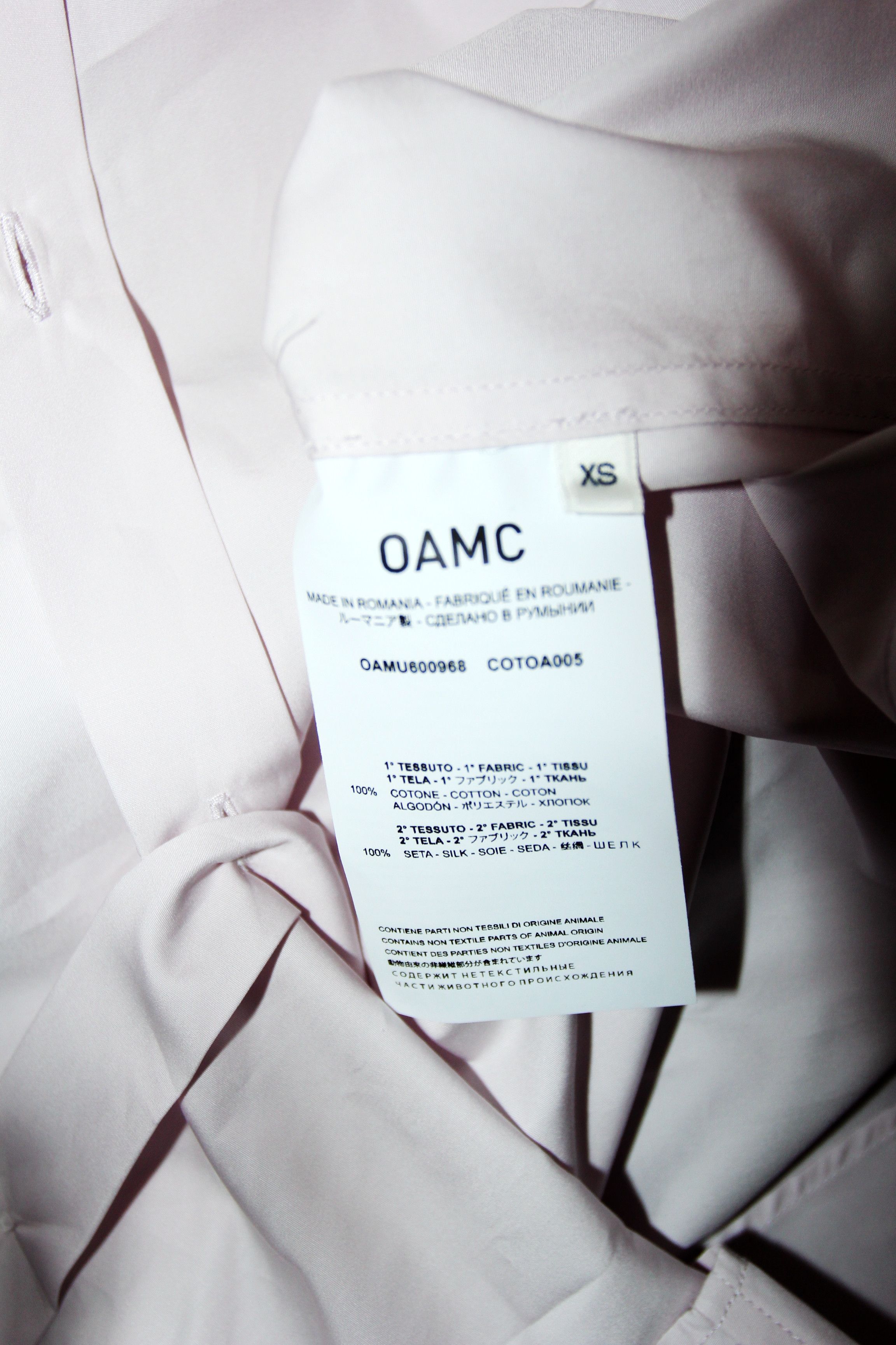 OAMC BNWT SS22 OAMC LUMEN SHIRT XS Size US XS / EU 42 / 0 - 10 Thumbnail