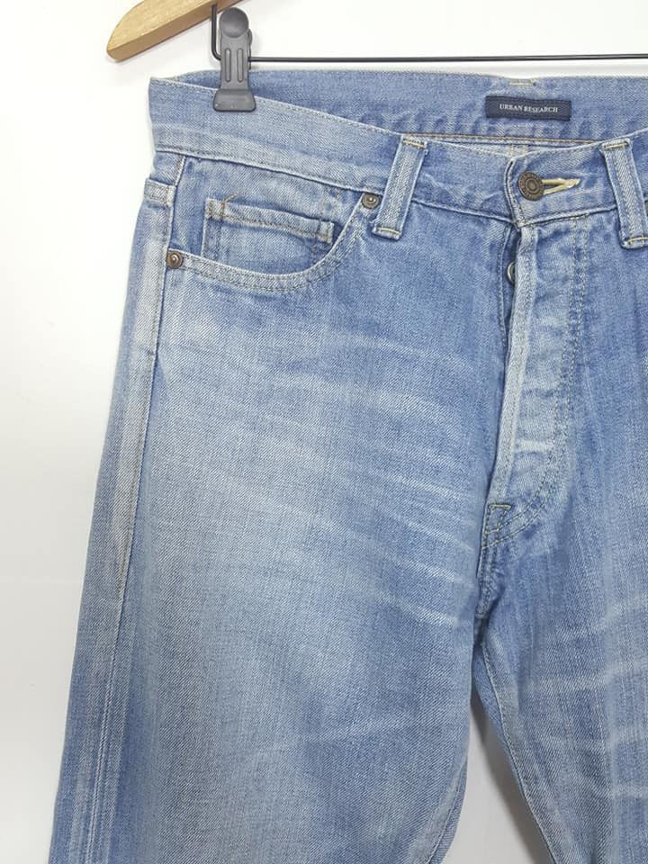 Japanese Brand × URBAN RESEARCH DOORS Japan URBAN RESEARCH Denim Cinch Fly Button Jean Pant Size US 32 / EU 48 - 3 Thumbnail