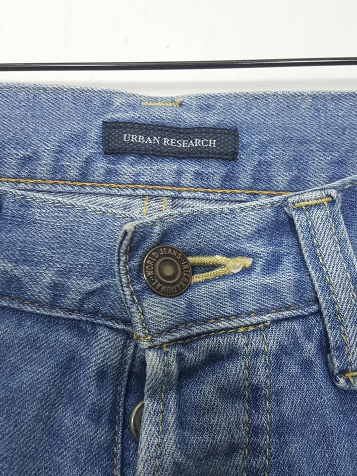 Japanese Brand × URBAN RESEARCH DOORS Japan URBAN RESEARCH Denim Cinch Fly Button Jean Pant Size US 32 / EU 48 - 5 Thumbnail