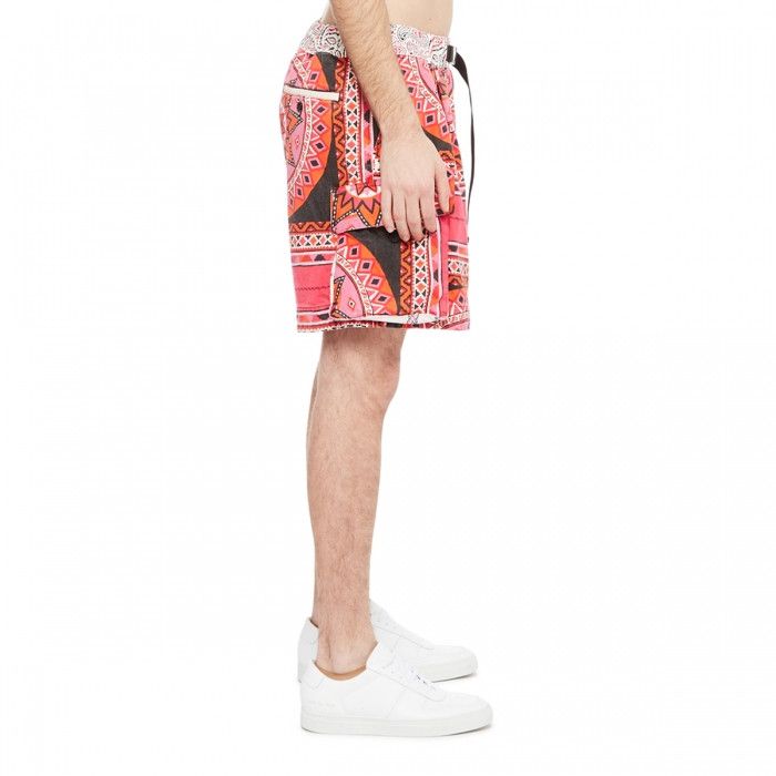 Sacai BNWT SS22 SACAI PINK GEOMETRIC PRINTED SHORTS 1 Size US 30 / EU 46 - 10 Thumbnail