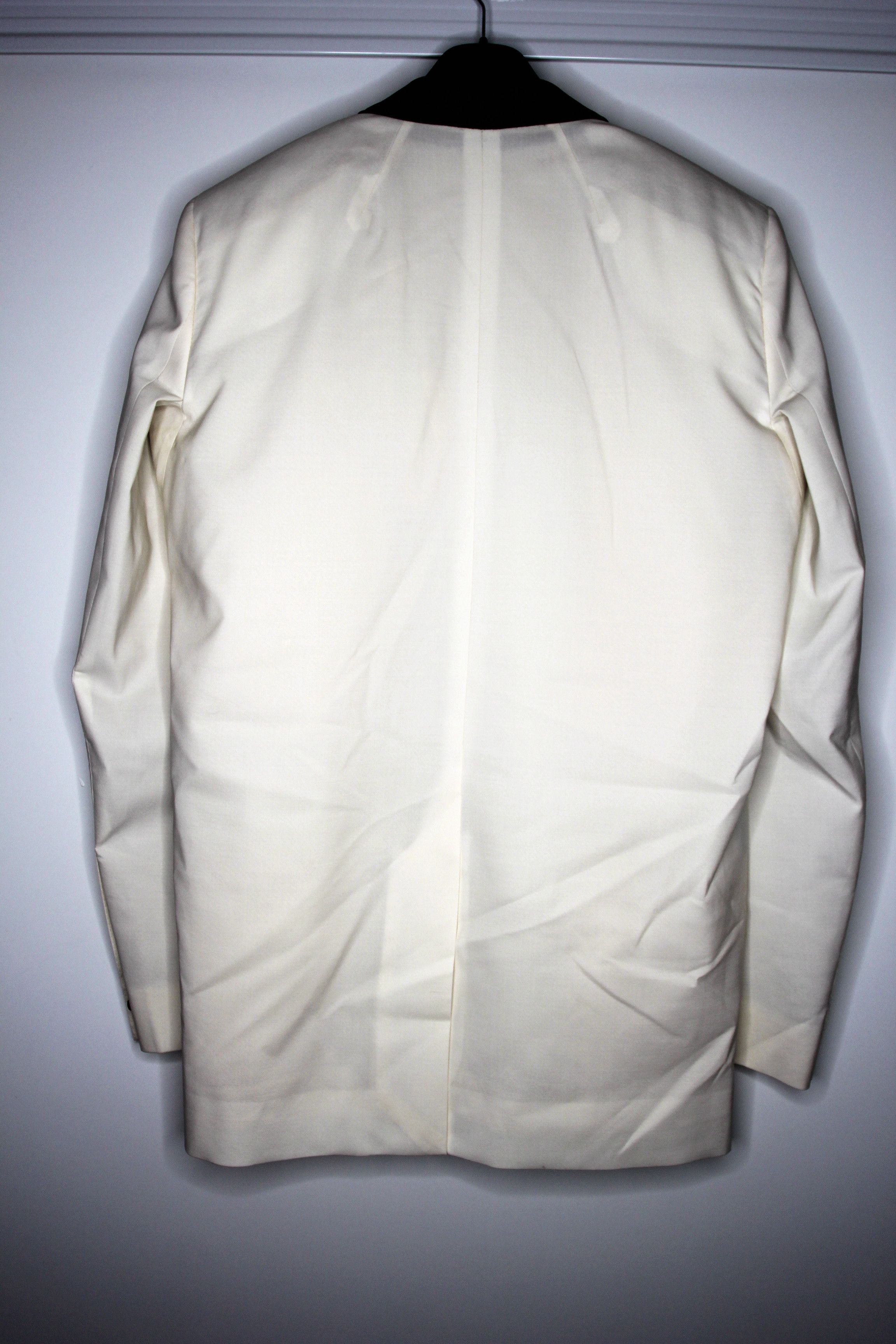 Rick Owens BNWT SS22 RICK OWENS "FOACHINE" WALRUS TUX JACKET 50 Size US M / EU 48-50 / 2 - 3 Thumbnail