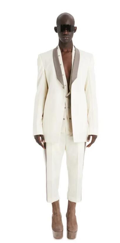 Rick Owens BNWT SS22 RICK OWENS "FOACHINE" WALRUS TUX JACKET 50 Size US M / EU 48-50 / 2 - 20 Thumbnail