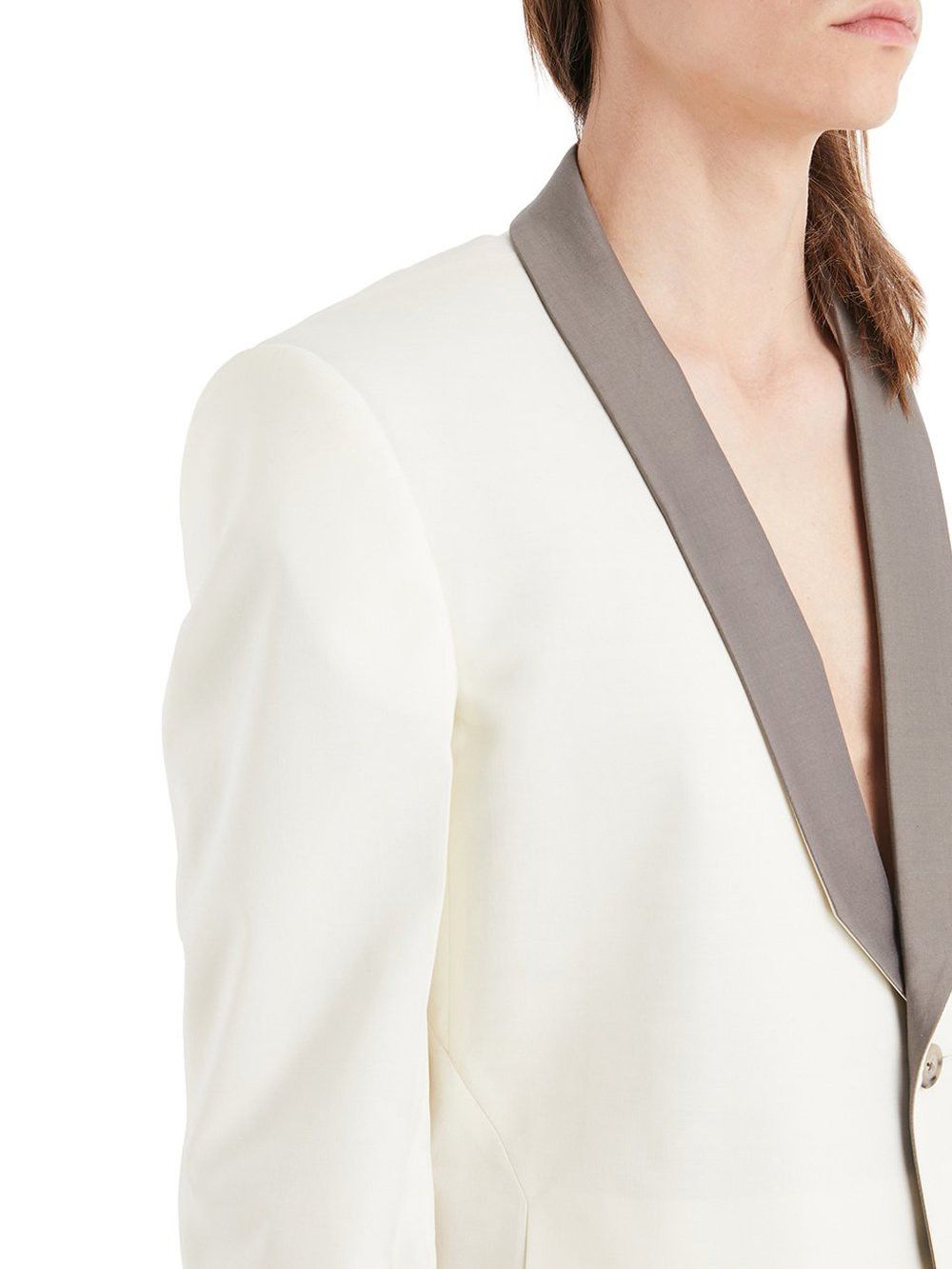 Rick Owens BNWT SS22 RICK OWENS "FOACHINE" WALRUS TUX JACKET 50 Size US M / EU 48-50 / 2 - 16 Thumbnail