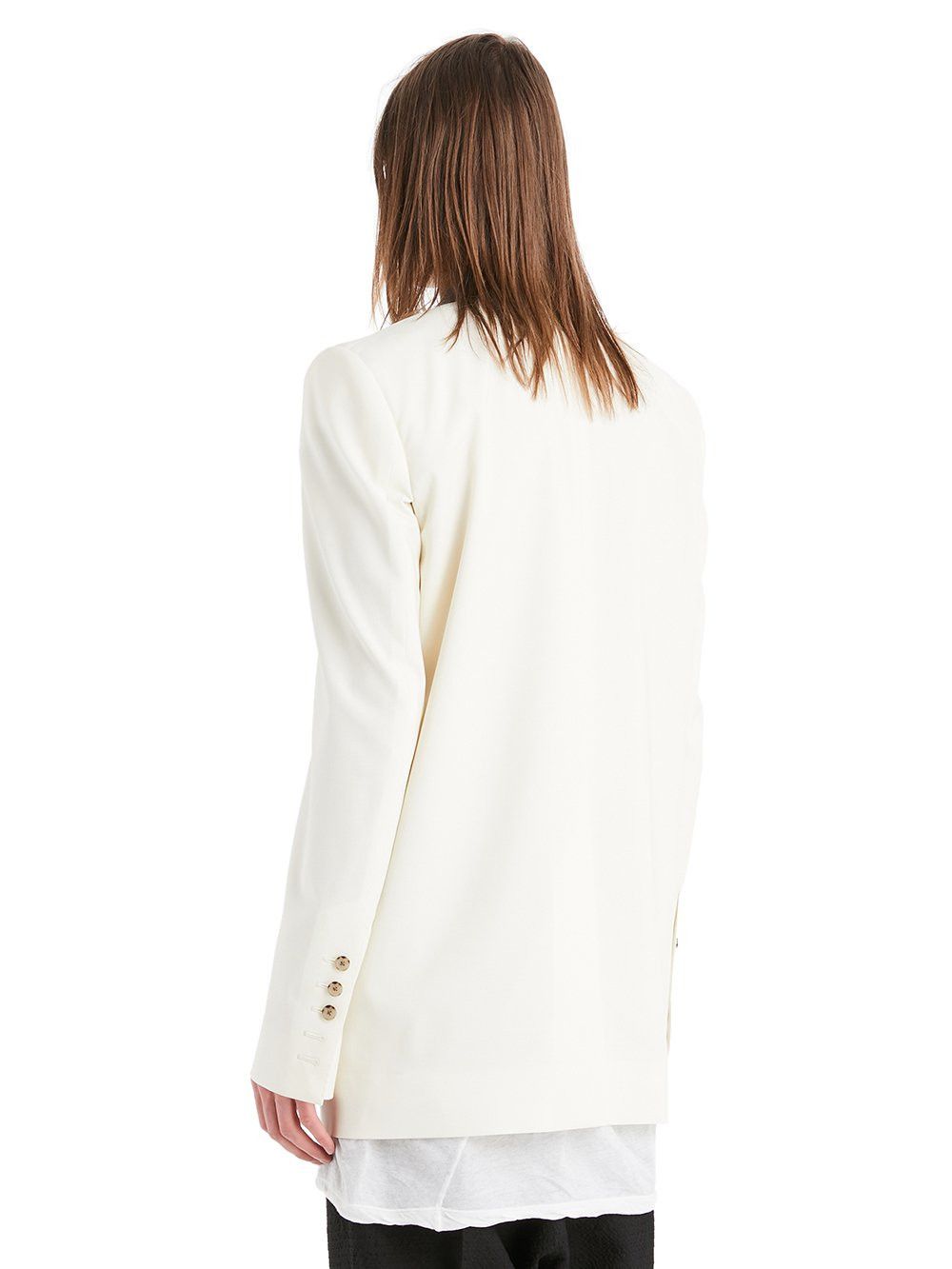 Rick Owens BNWT SS22 RICK OWENS "FOACHINE" WALRUS TUX JACKET 50 Size US M / EU 48-50 / 2 - 13 Thumbnail