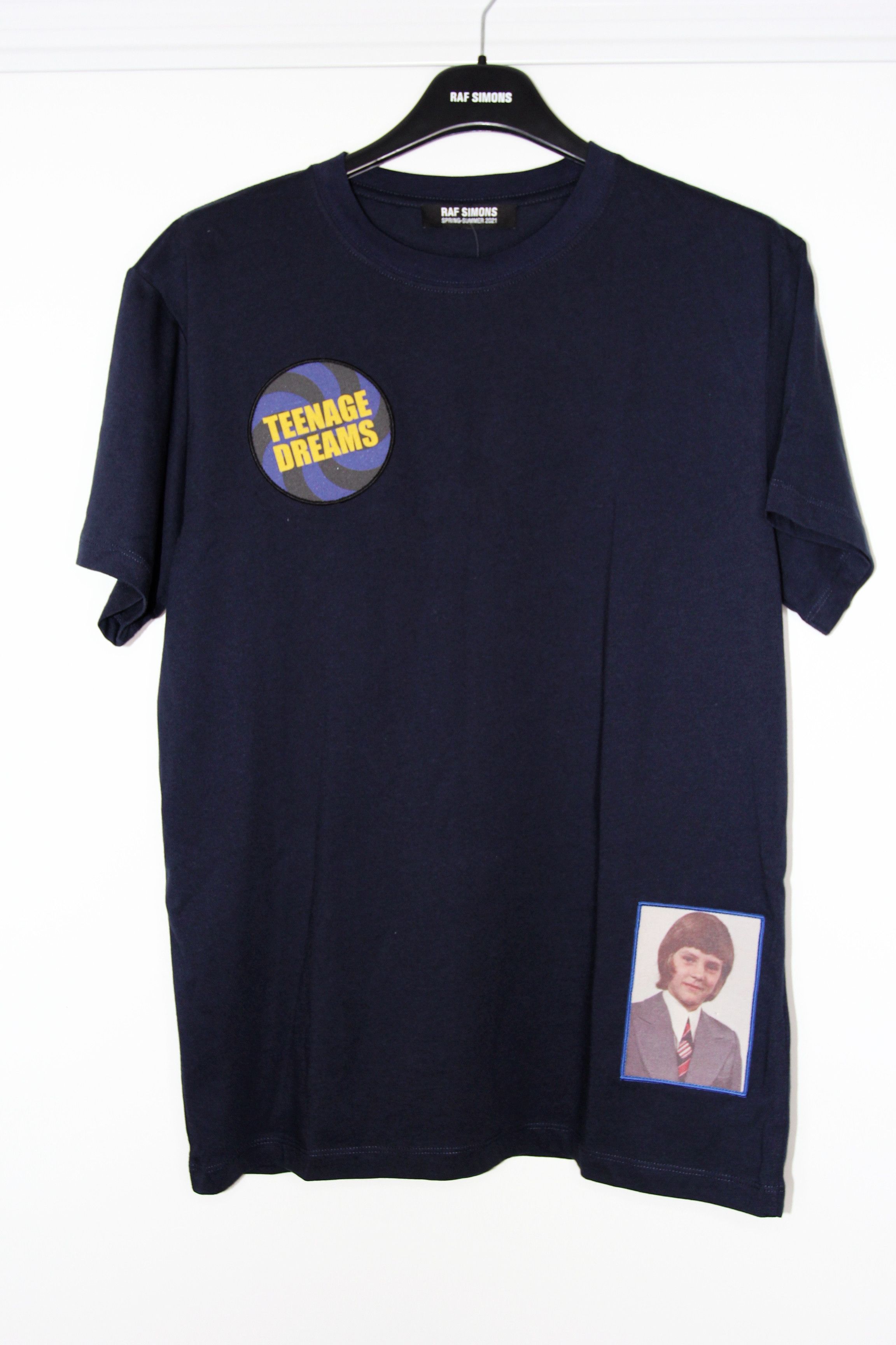 BNWT SS21 RAF SIMONS TEENAGE DREAMS TSHIRT S