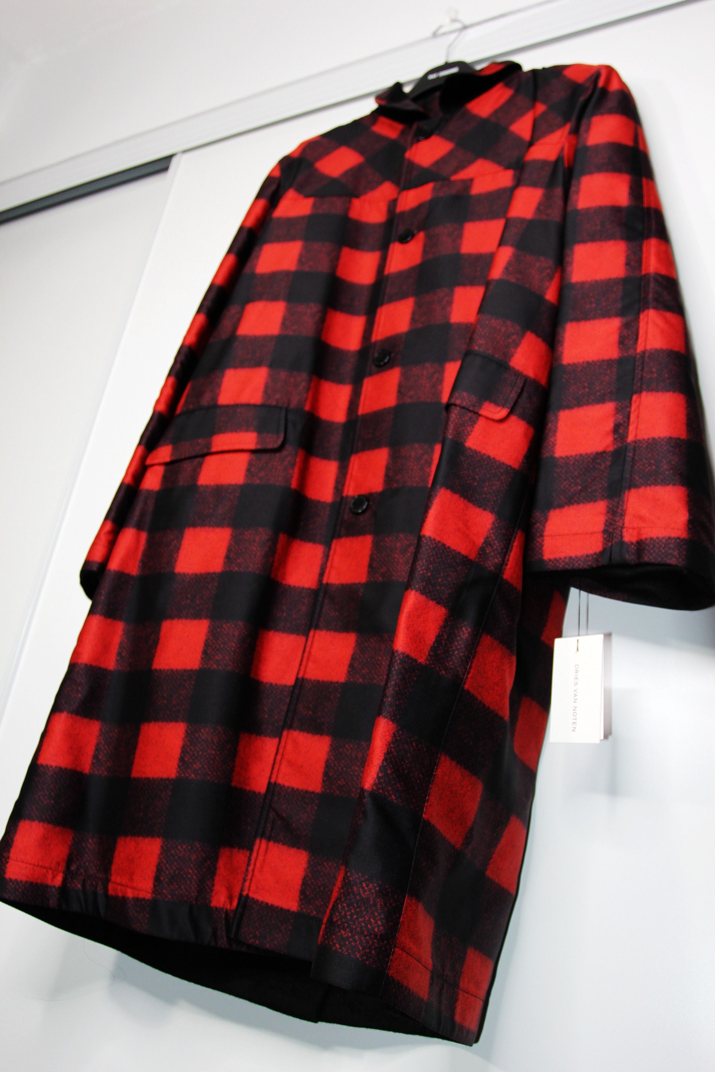 Dries Van Noten BNWT AW17 DRIES VAN NOTEN RANDY REVERSIBLE CHECKED COAT 52 Size US L / EU 52-54 / 3 - 6 Thumbnail