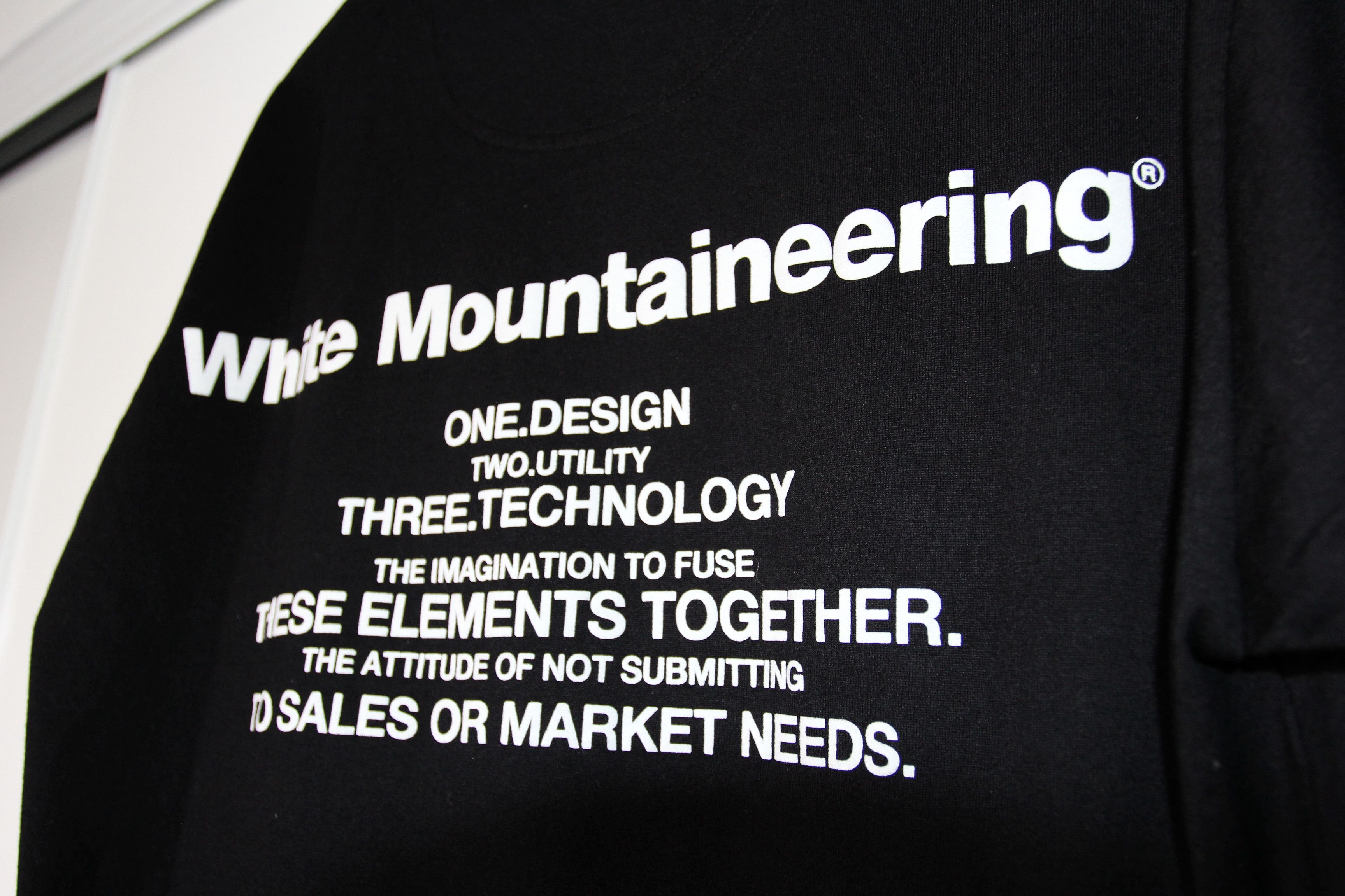 White Mountaineering BNWT AW20 WHITE MOUNTAINEERING PRINTED "WM" TSHIRT 2 Size US M / EU 48-50 / 2 - 8 Thumbnail